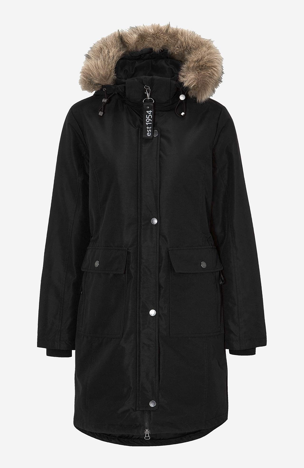 Varm-foret parkas Ice