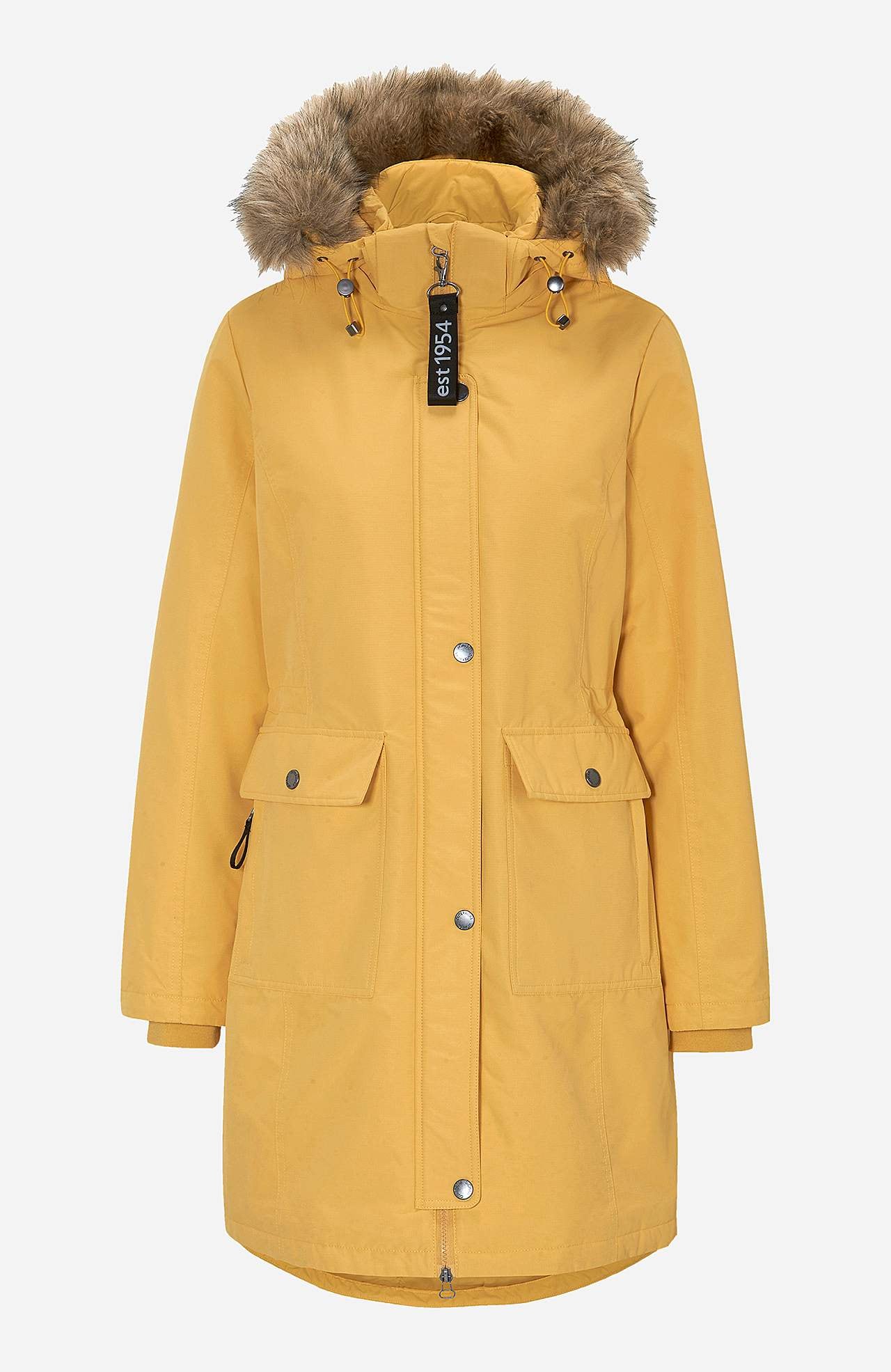 Varm-foret parkas Ice