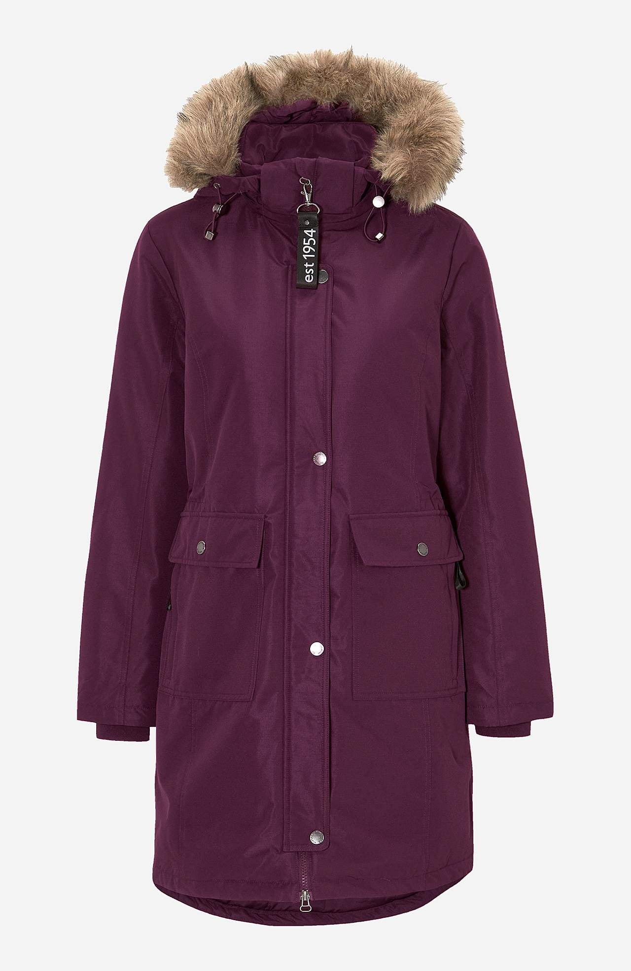 Varm-foret parkas Ice