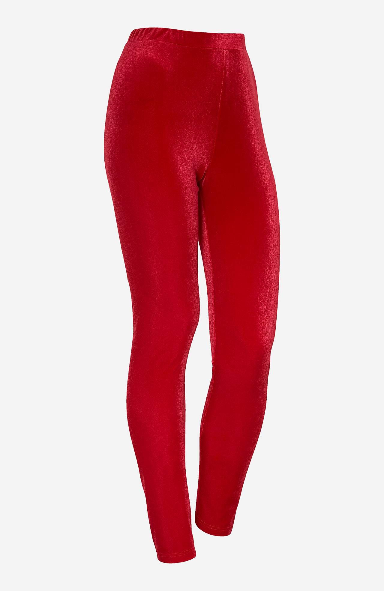 Leggings i fløyel