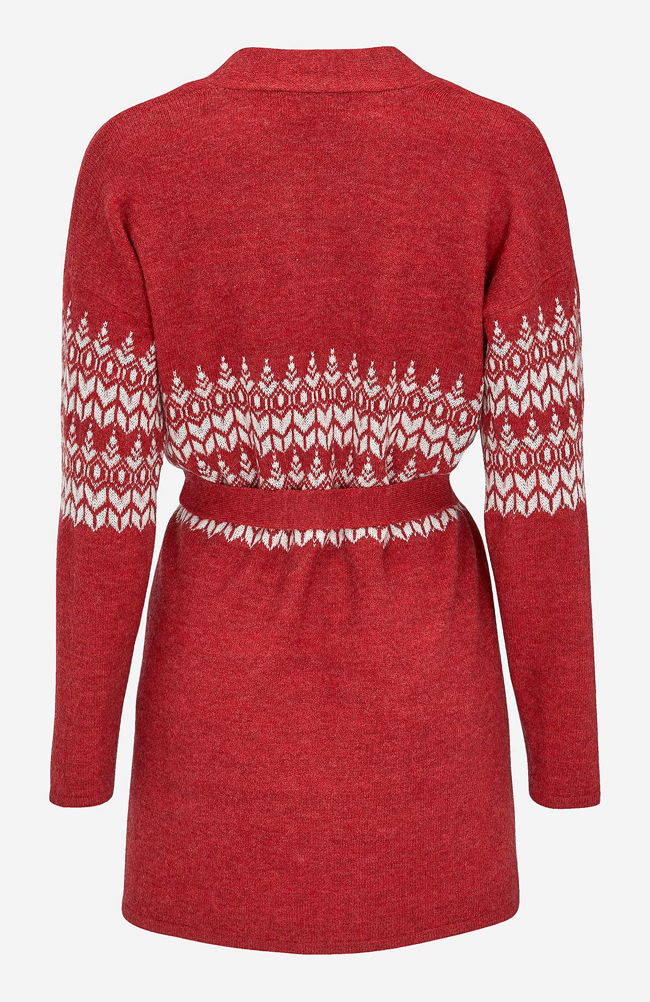 Jacquardstrikket cardigan Bonnie