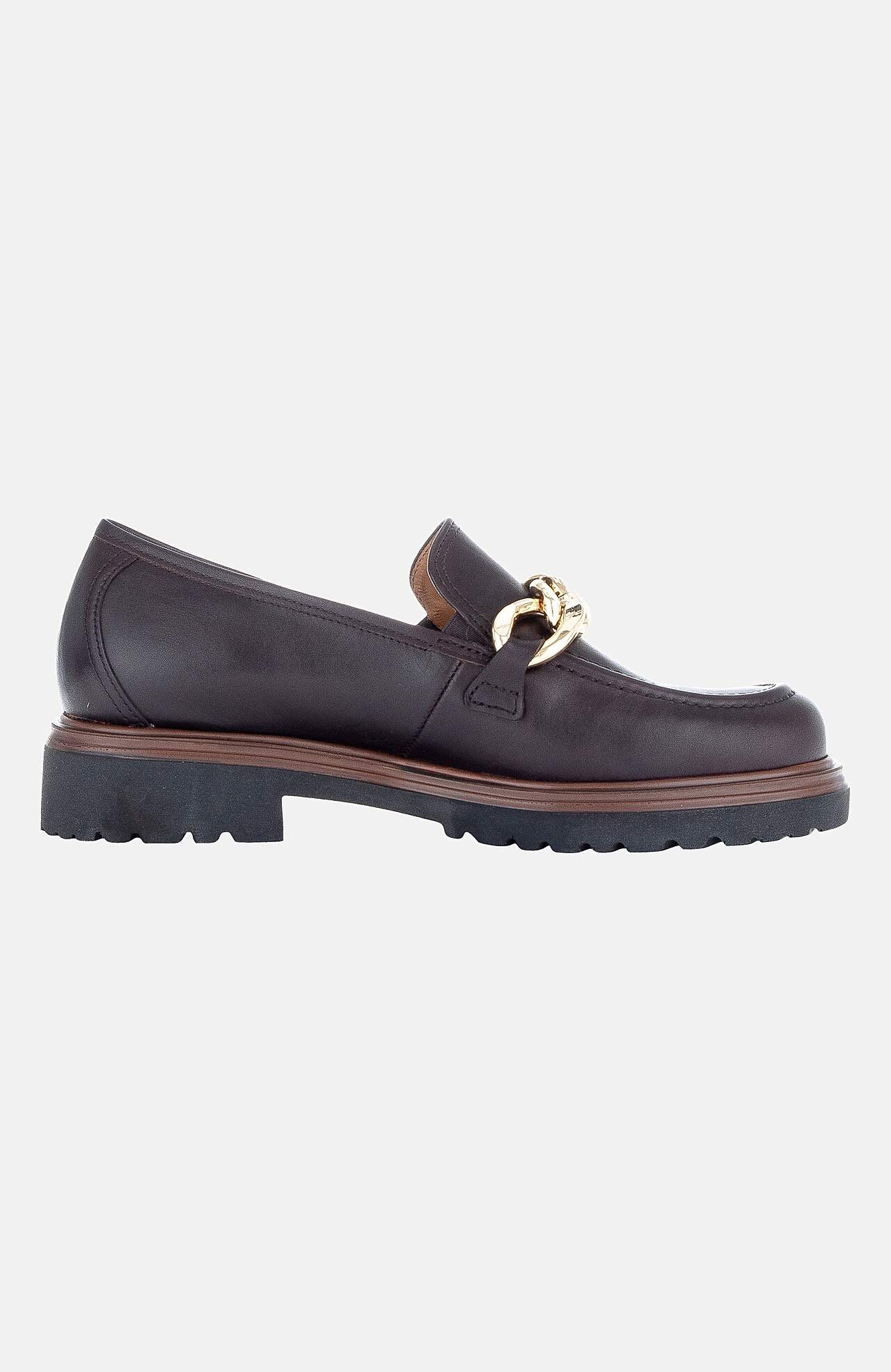 Klassisk lærtøffel med oppdatert look