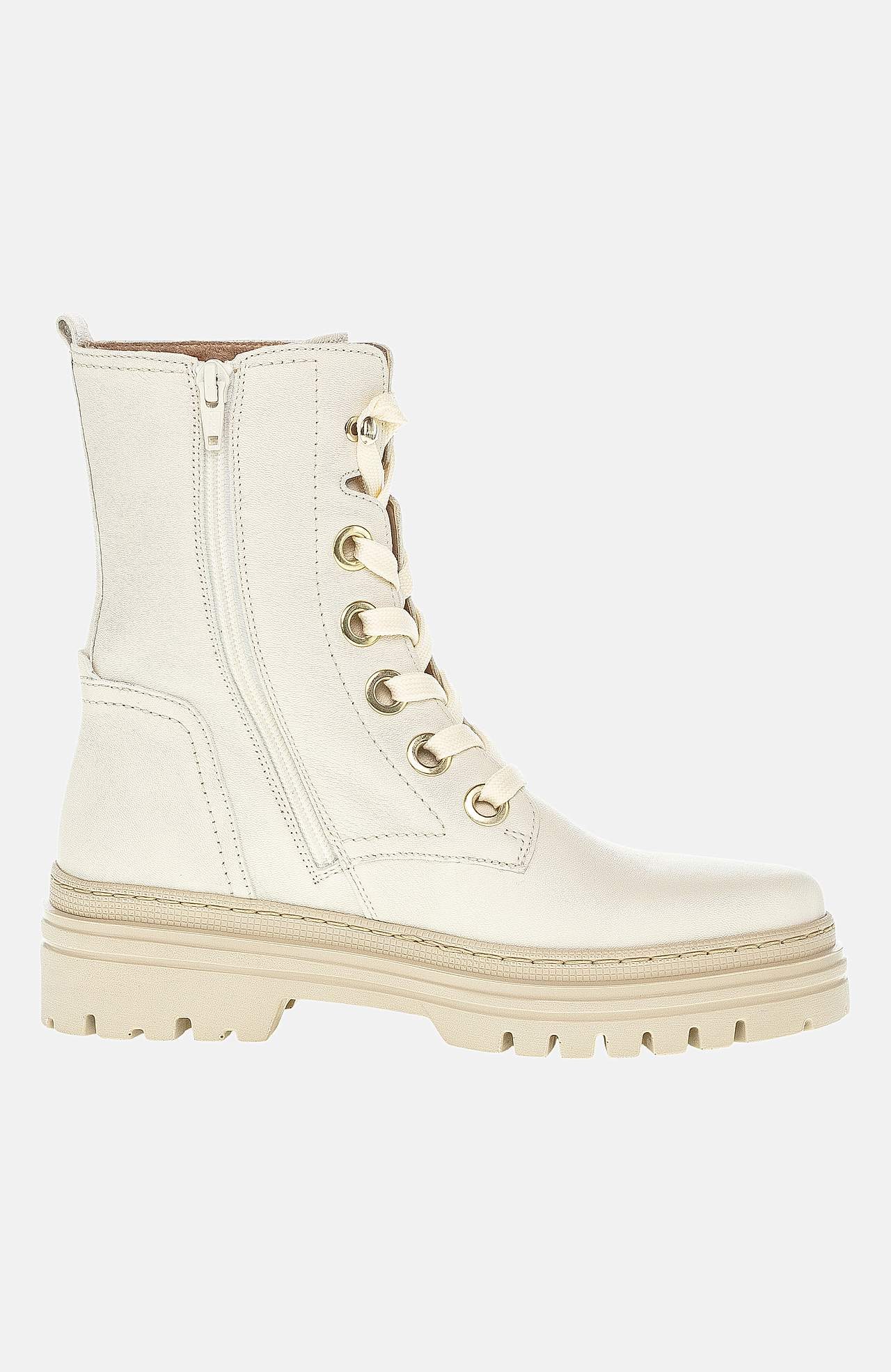 Moteriktig lærstøvel