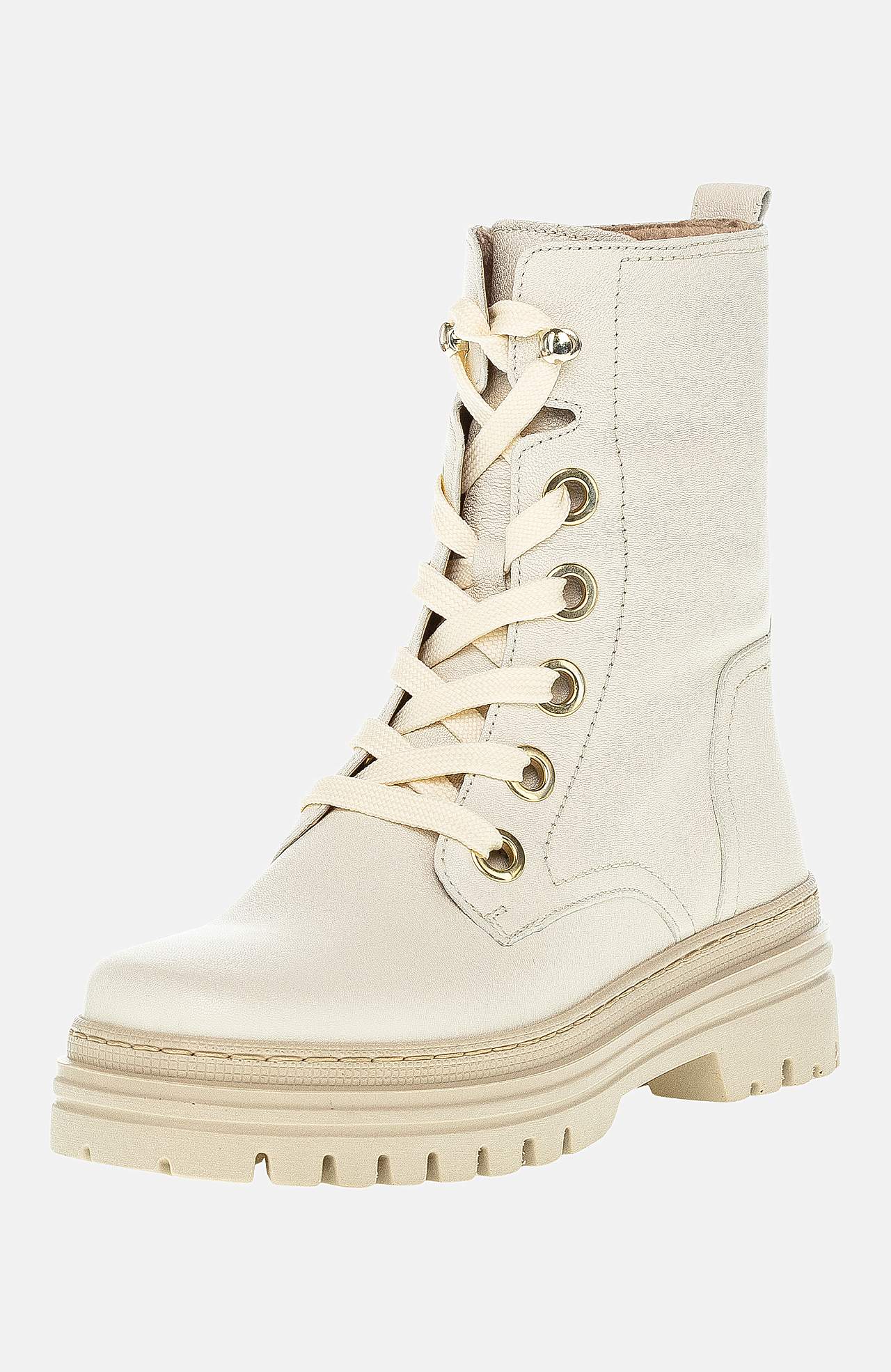 Moteriktig lærstøvel