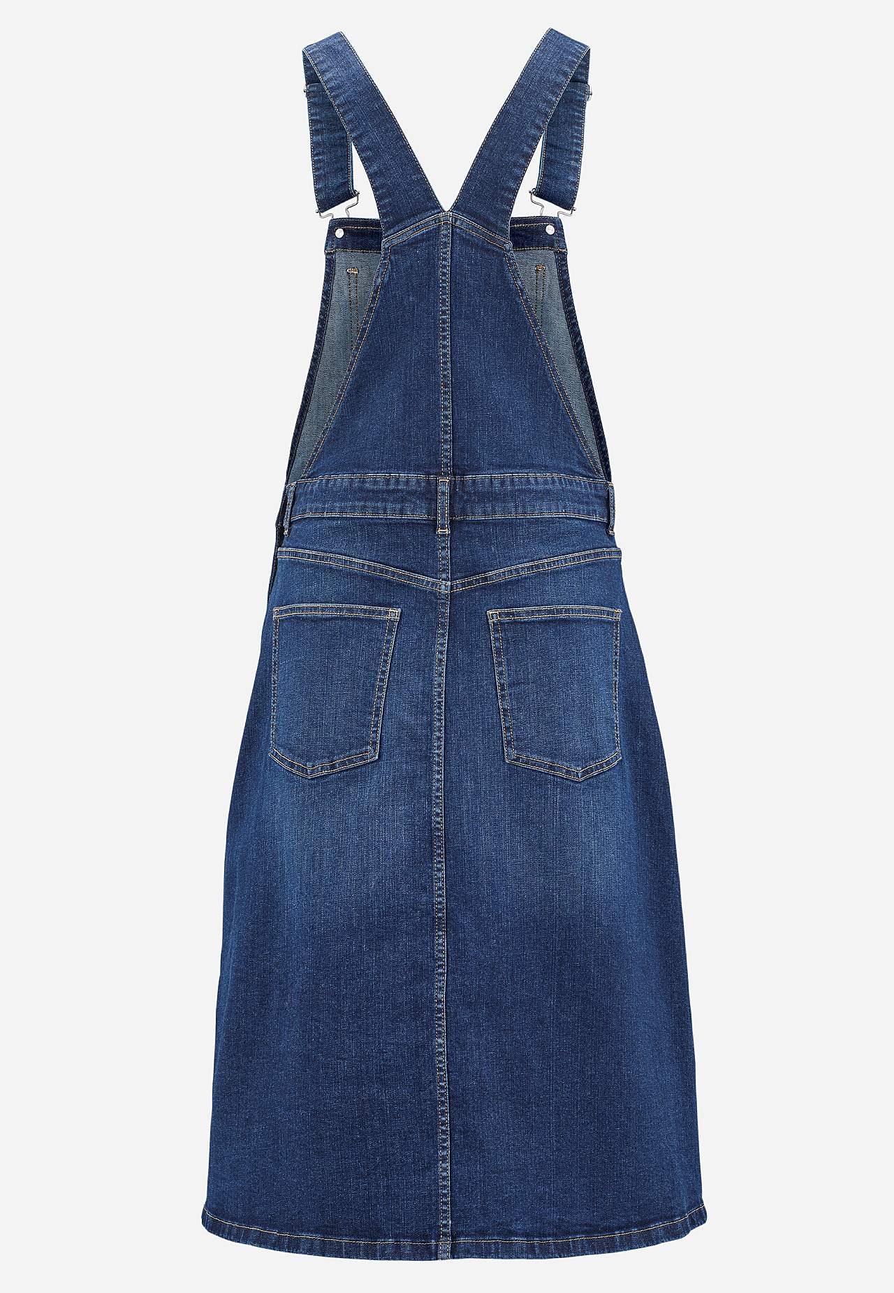 Dongerikjole i denim