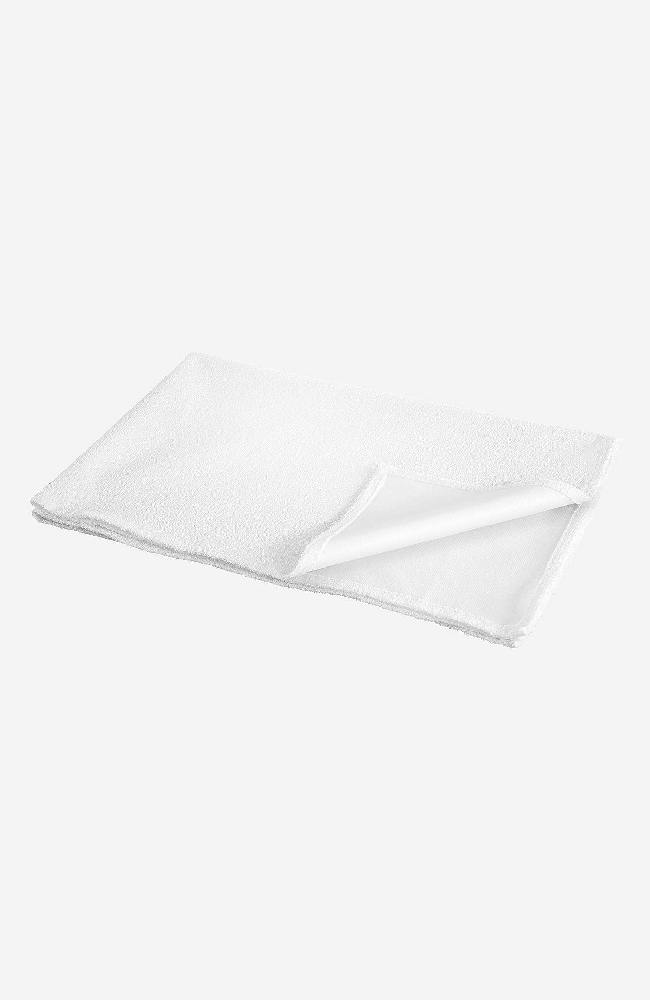 Madrassbeskyttelse i plastet frotté