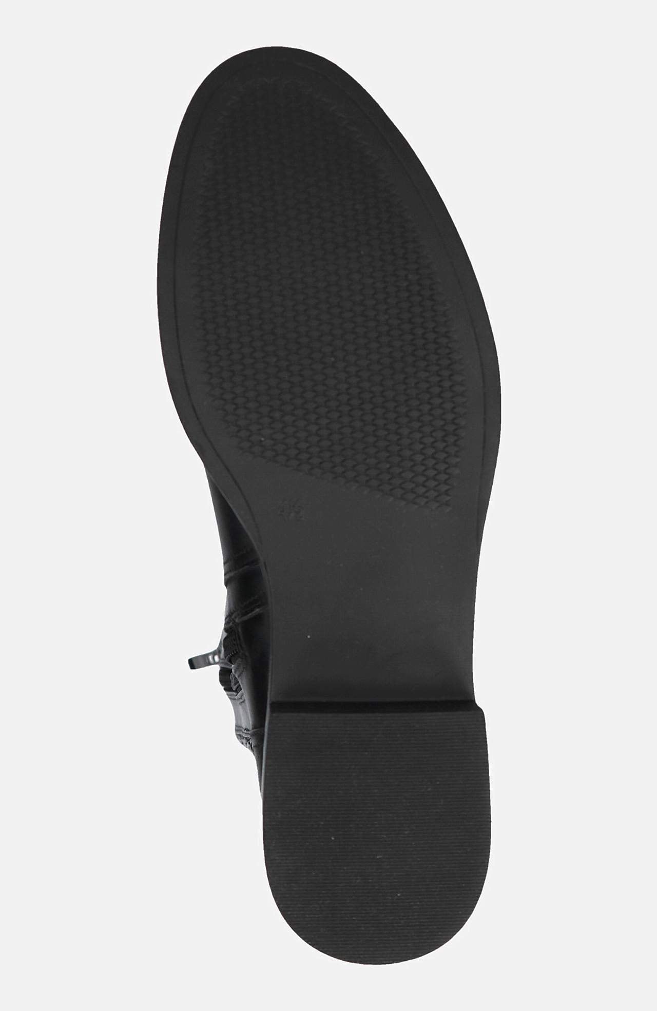 Høy støvel med stretchy skaft