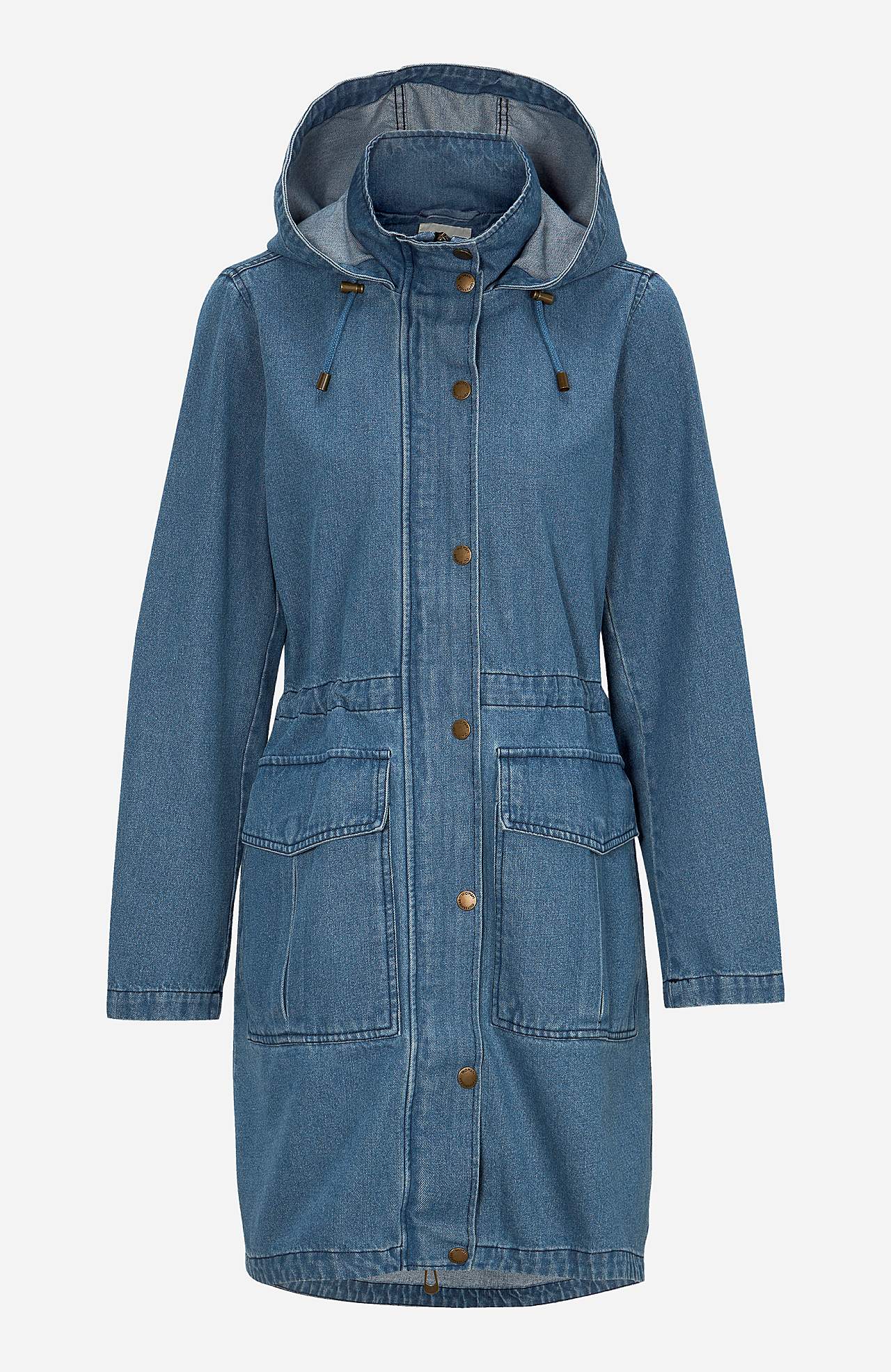 Parkas i denim Jane