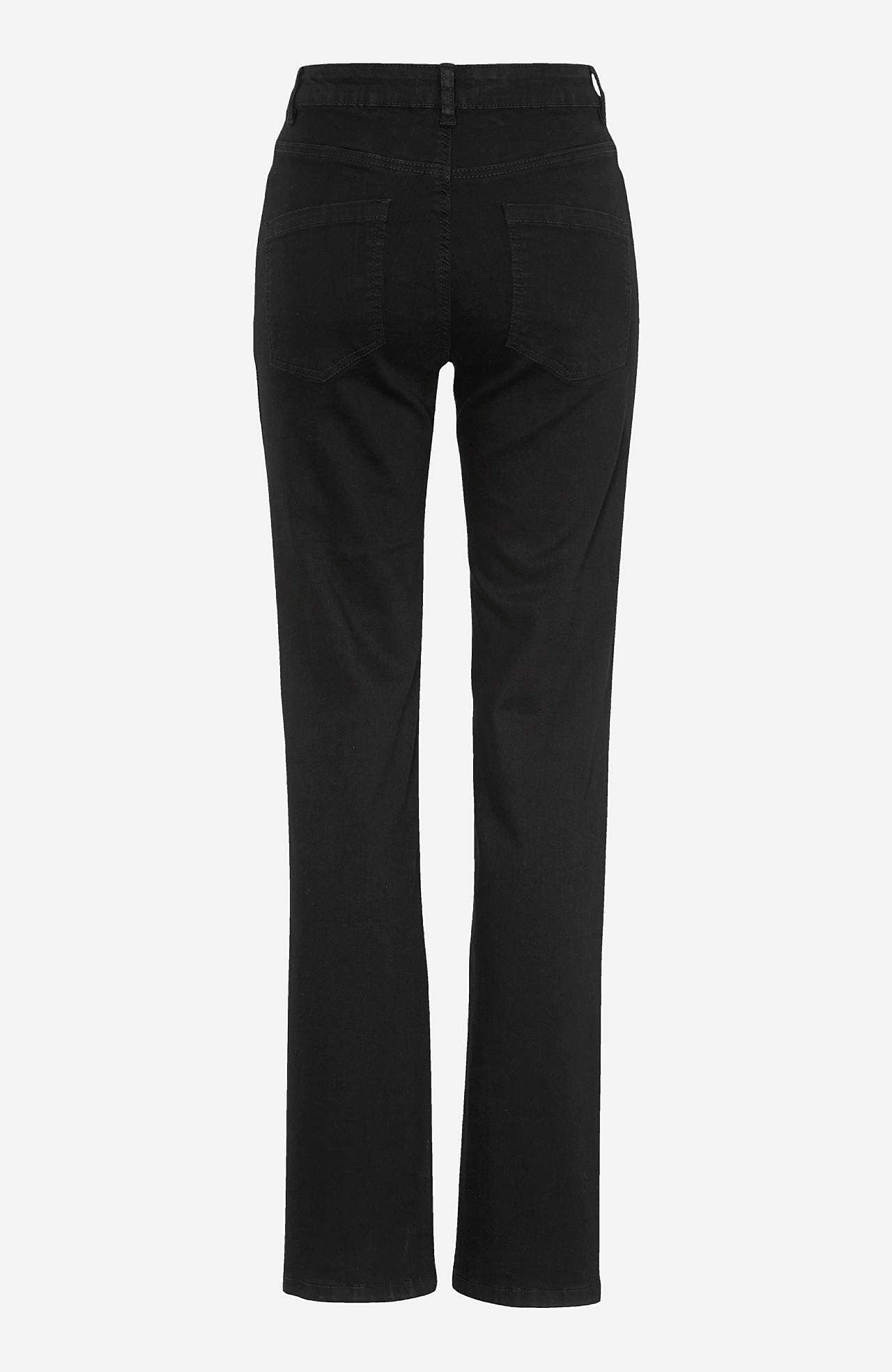 Stretchjeans med rette ben - tre lengder
