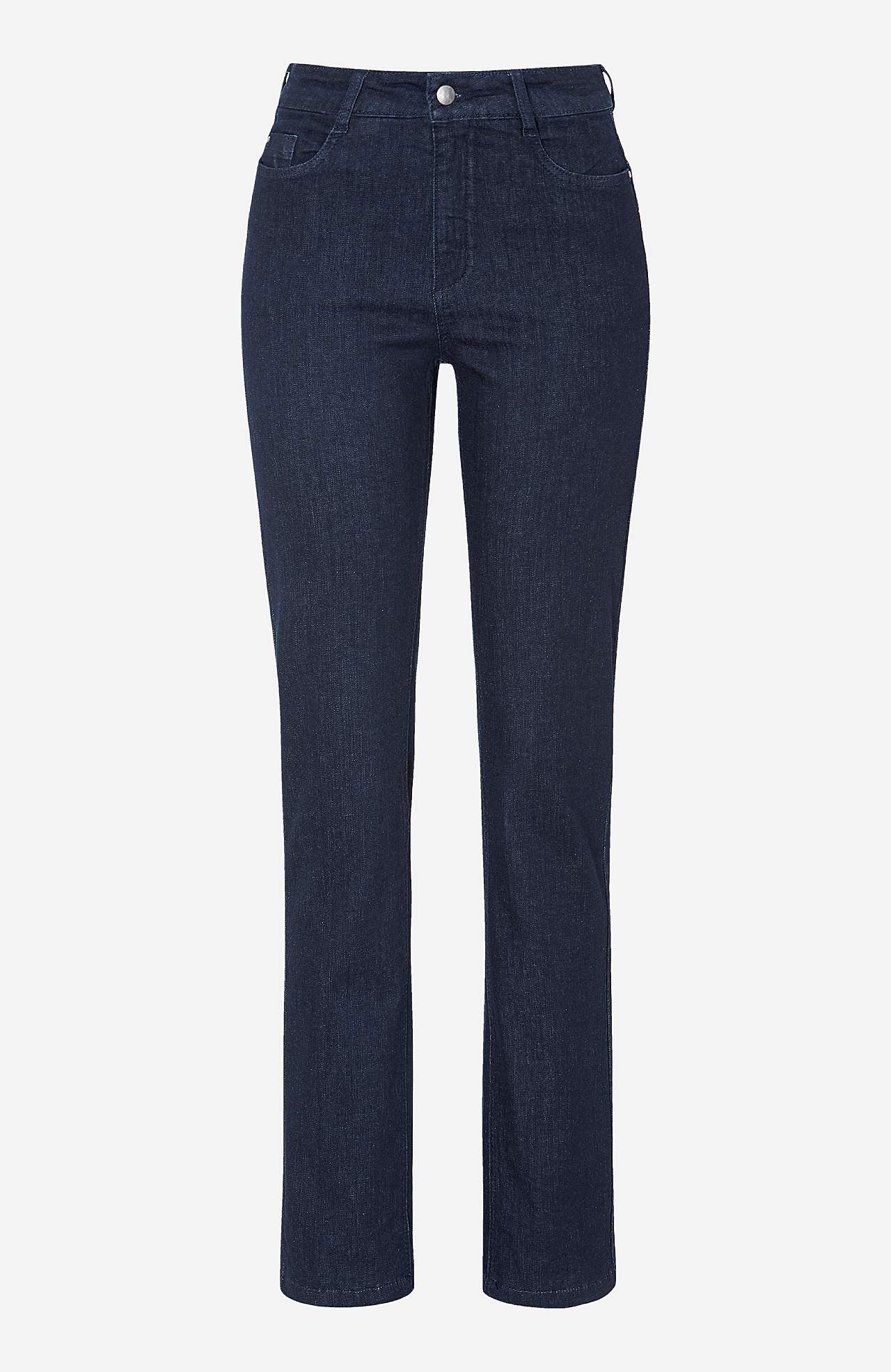 Stretchjeans med rette ben - tre lengder