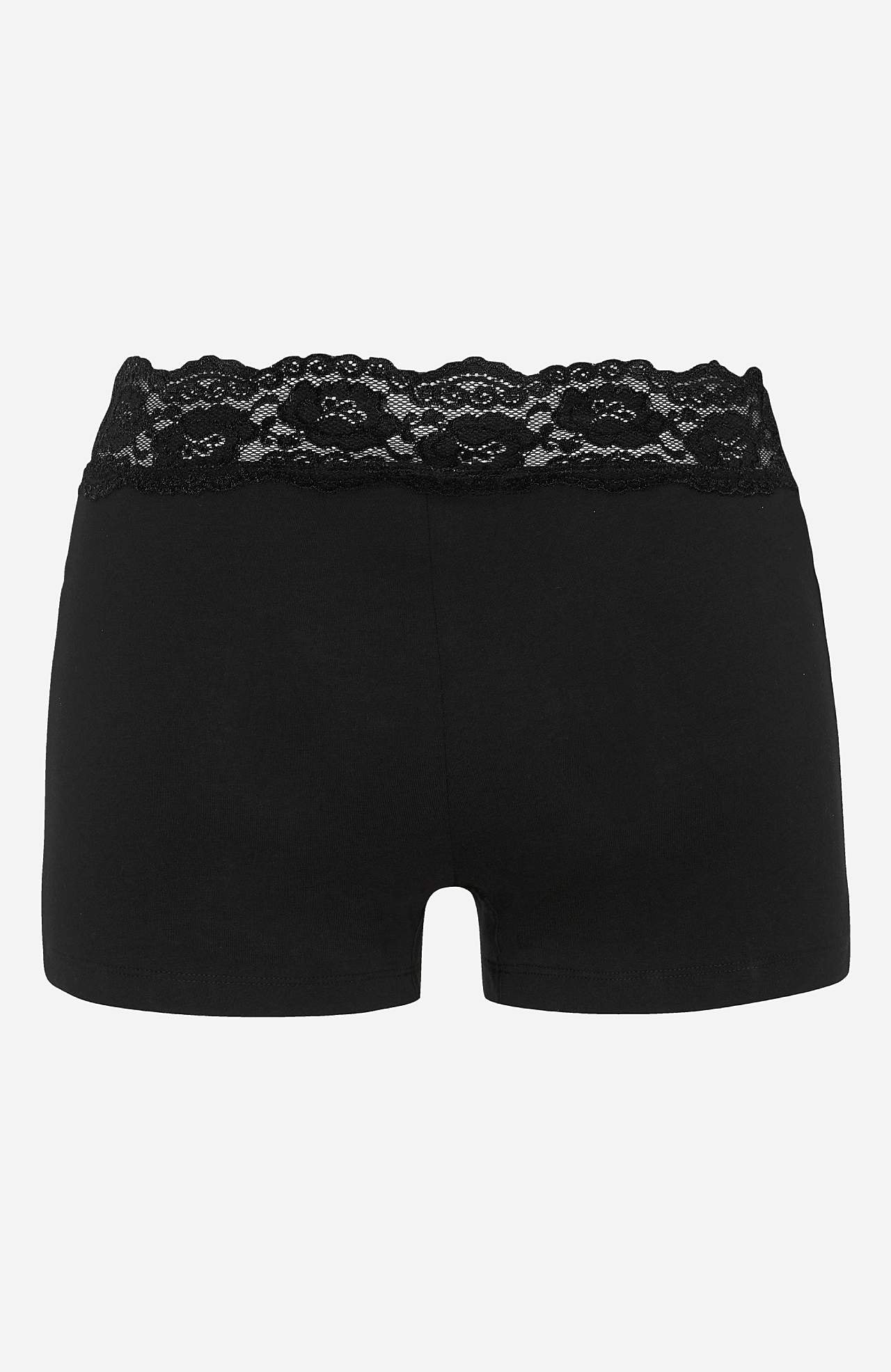 Boksertruse med blonder Julia 2-pack