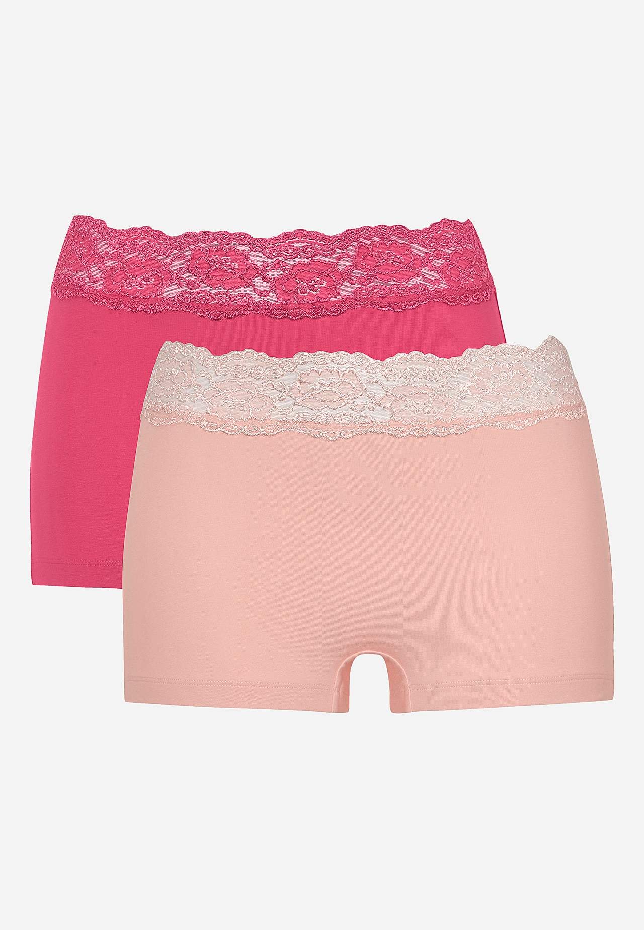 Boksertruse med blonder Julia 2-pack