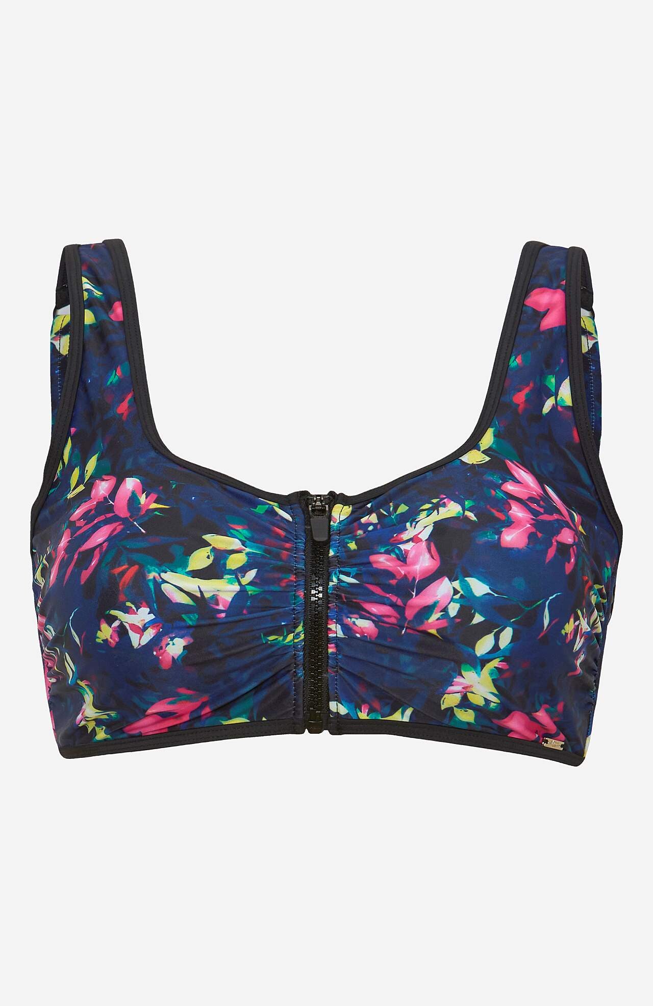 Mønstret bikini BH