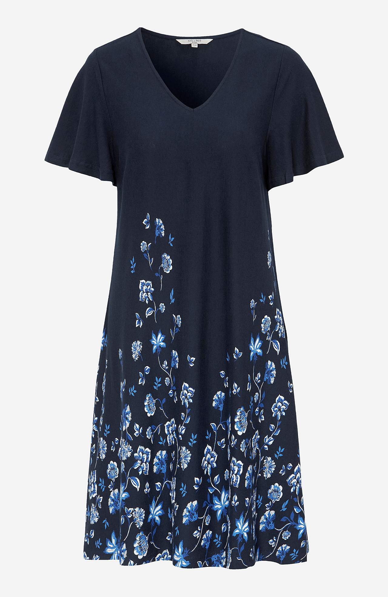 A-linjeformet Jersey-kjole Hanna