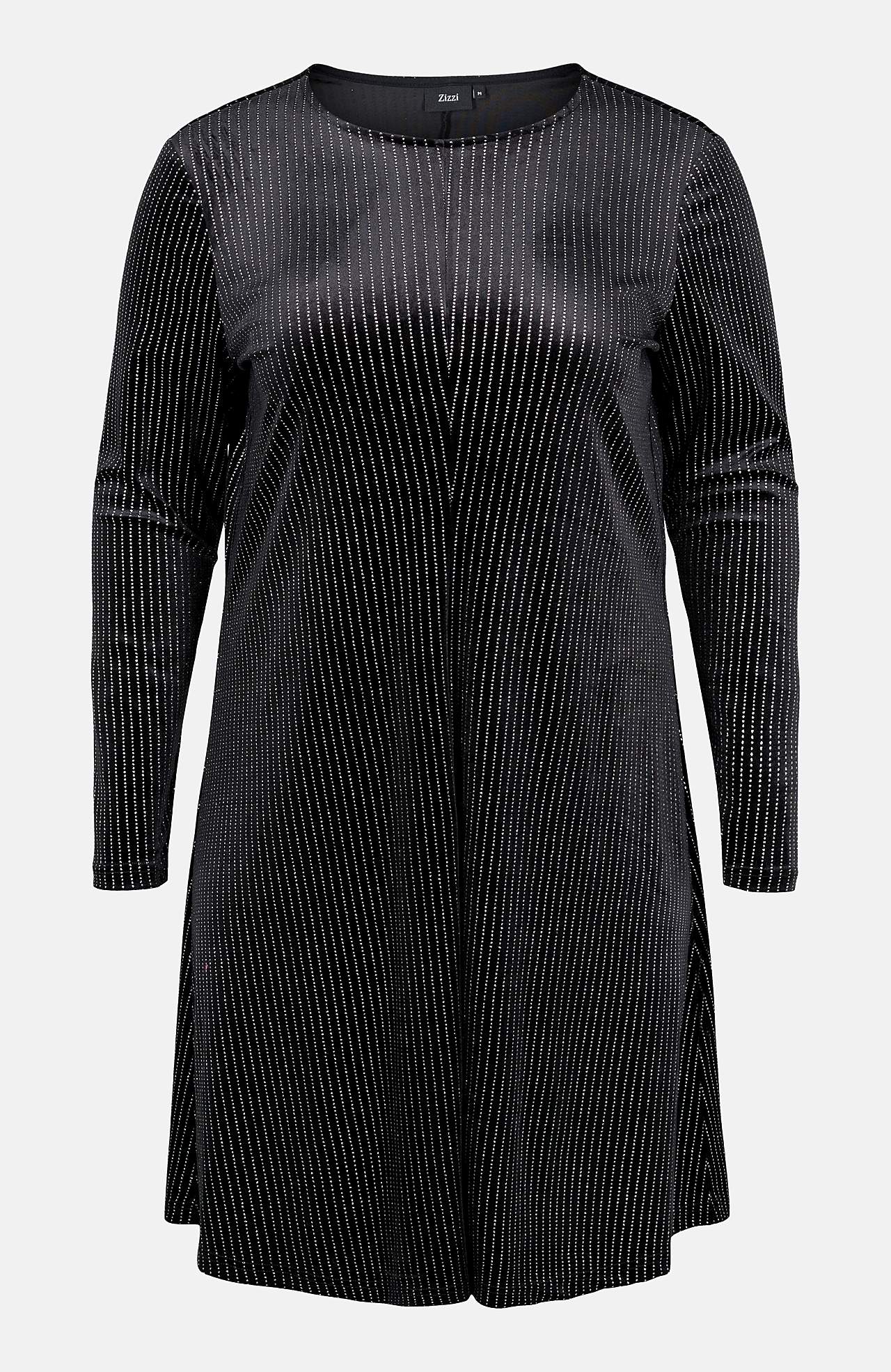 Glitrende festkjole i velur