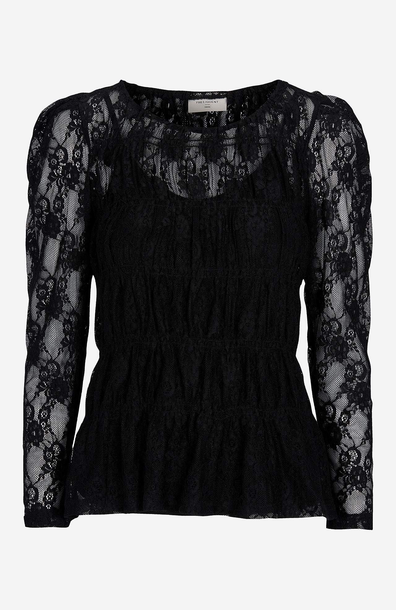 Samlet blondebluse