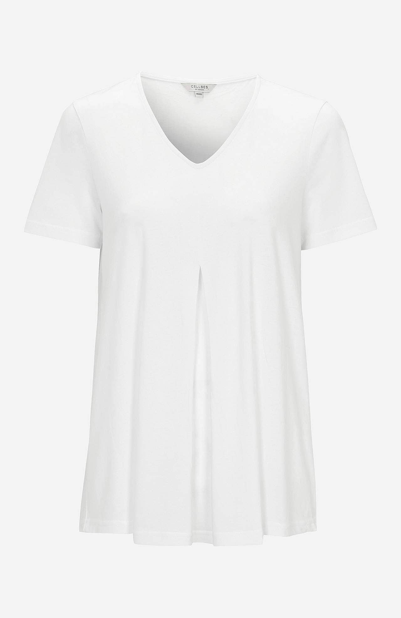 V-halset jerseytopp