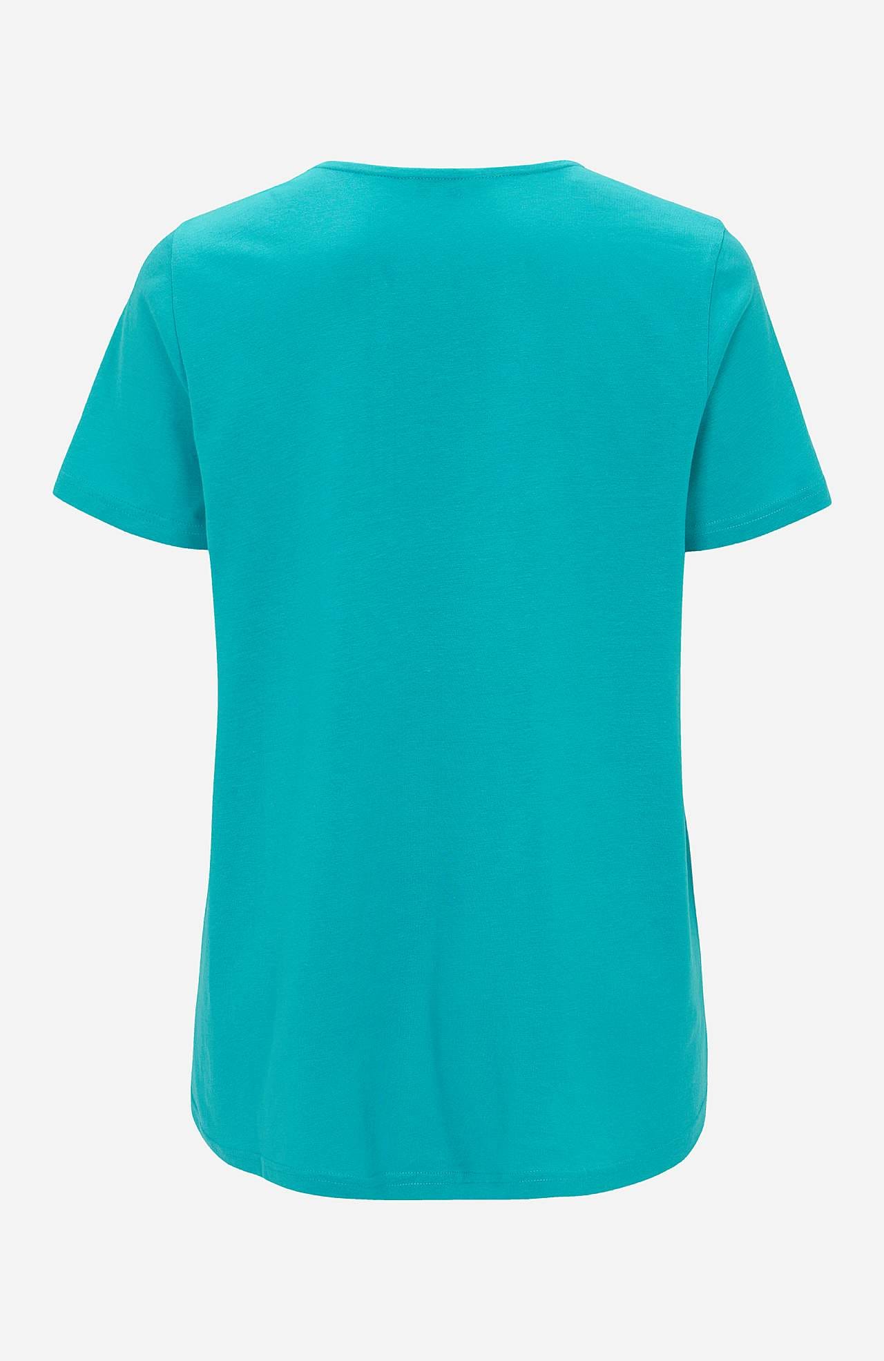 V-halset jerseytopp