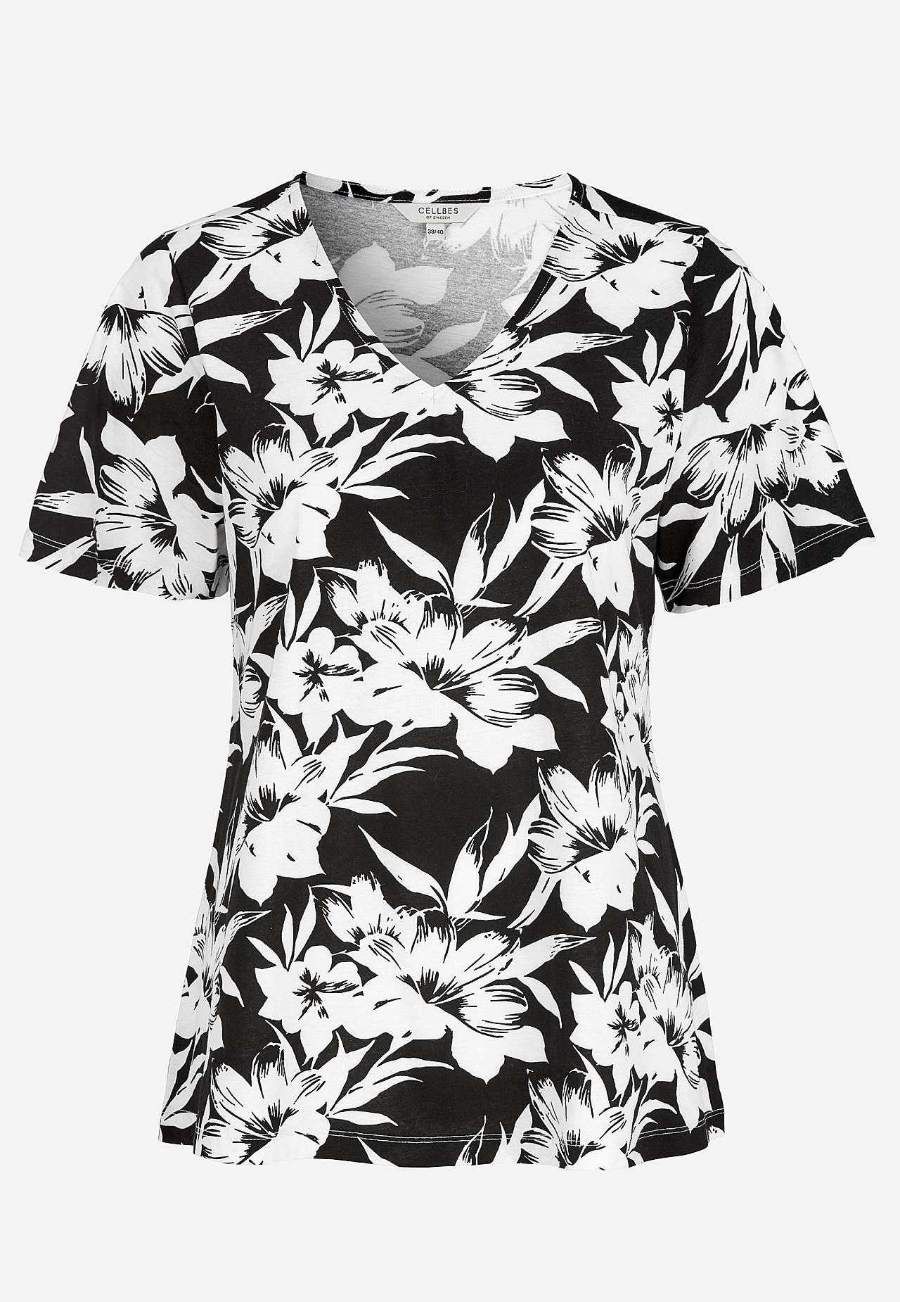 V-halset topp