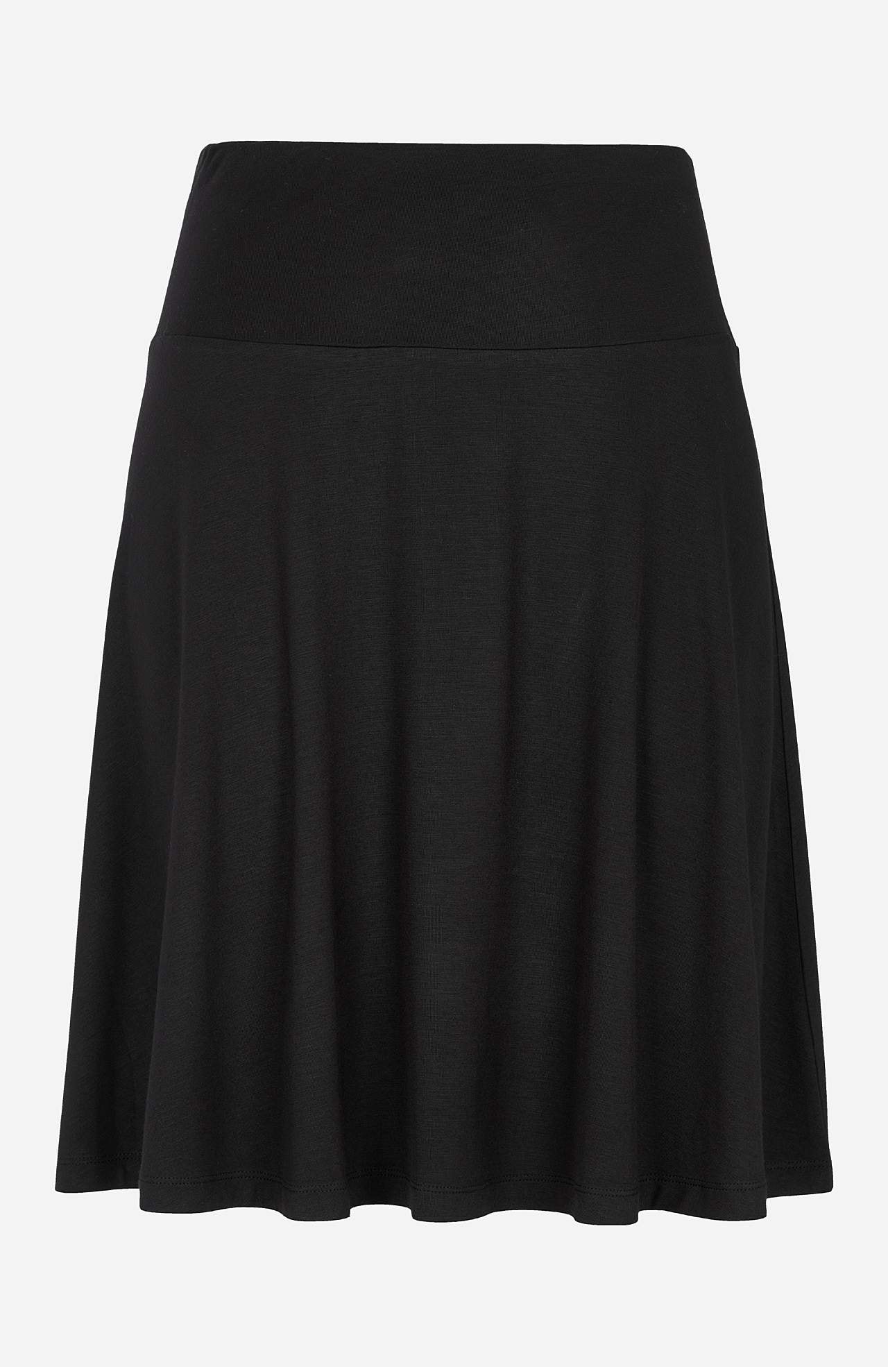 A-linjeformet jerseyskjørt Kate