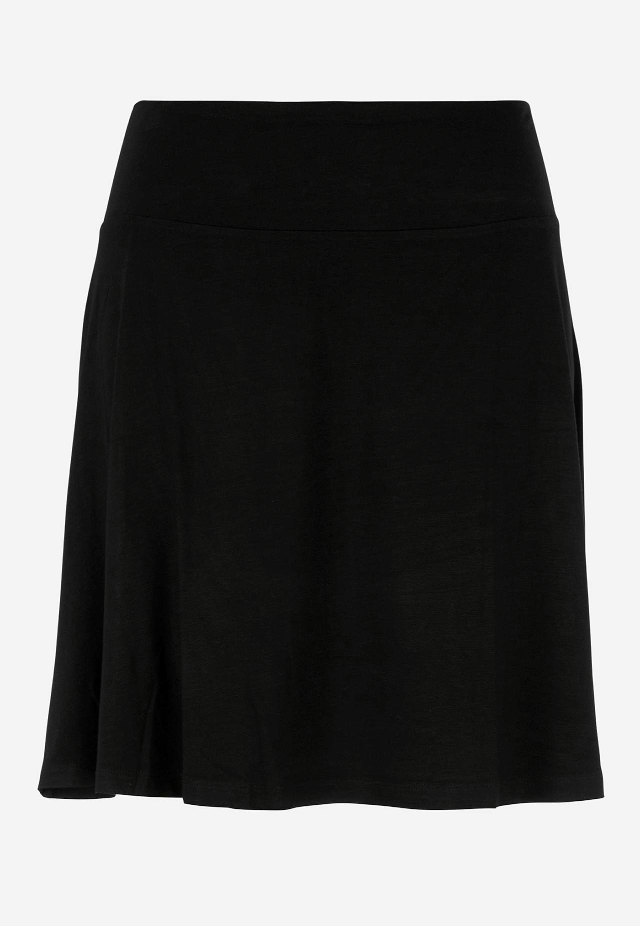 A-linjeformet jerseyskjørt Kate