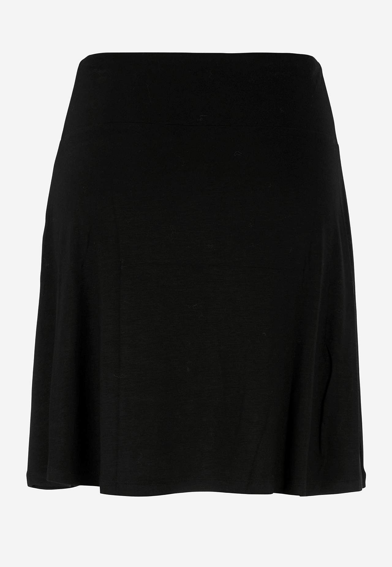 A-linjeformet jerseyskjørt Kate