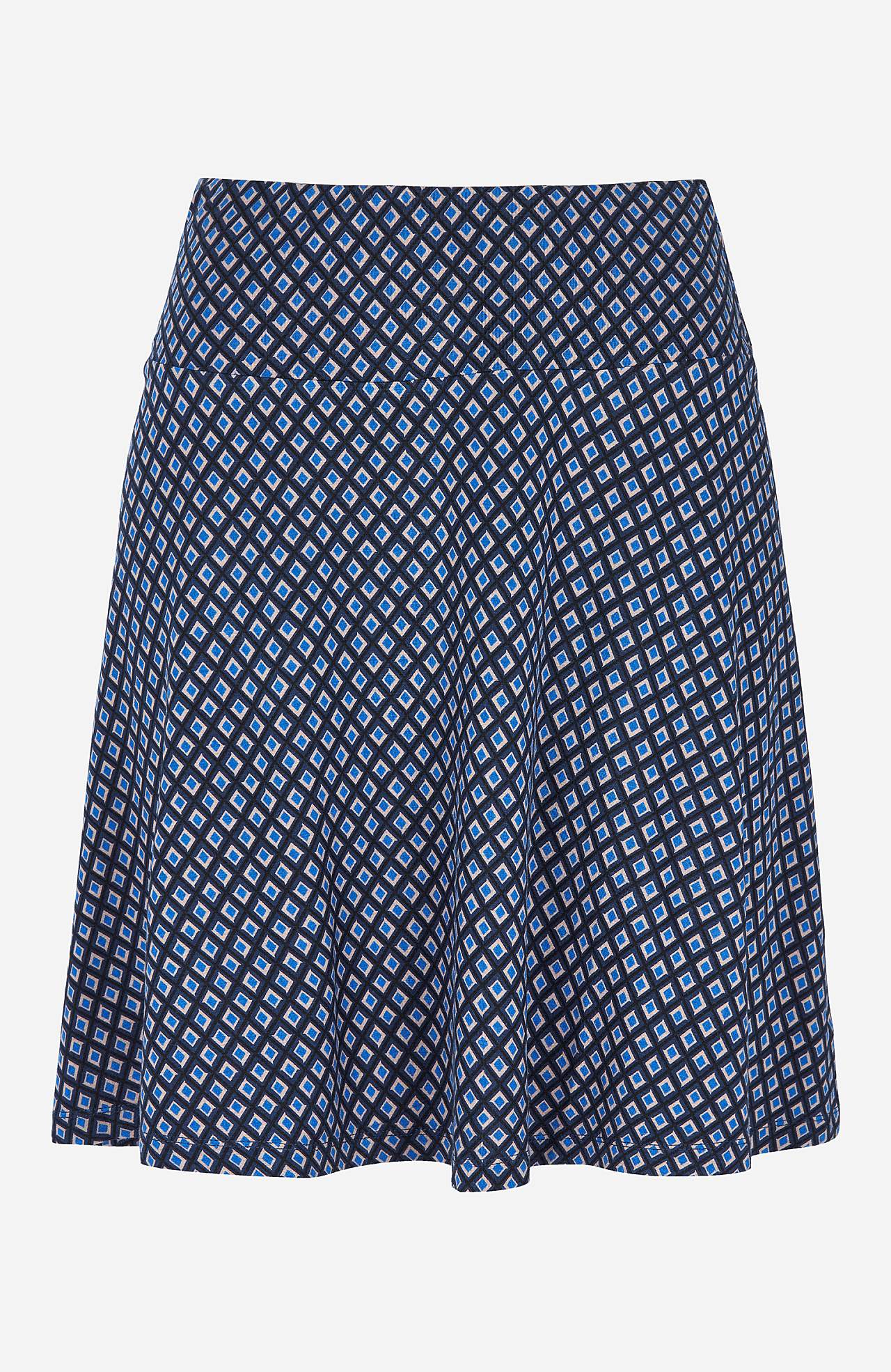 A-linjeformet jerseyskjørt