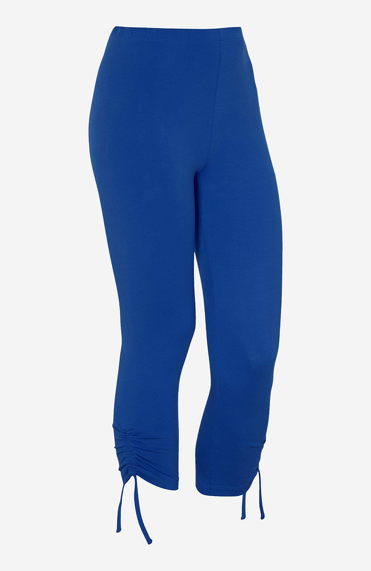 Caprileggings med snøring ved benenden Astrid 2-pack