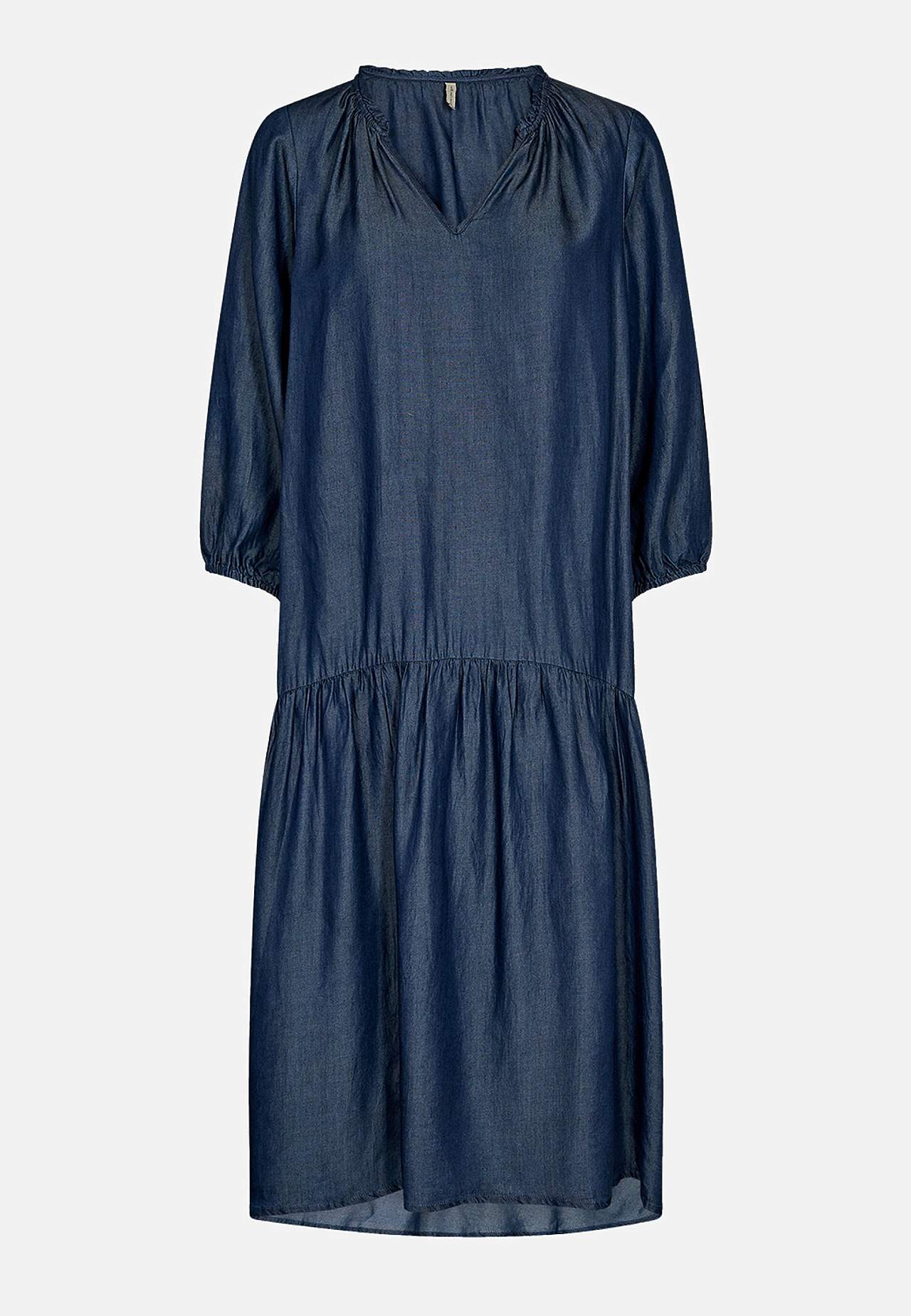Denimkjole i supermyk kvalitet