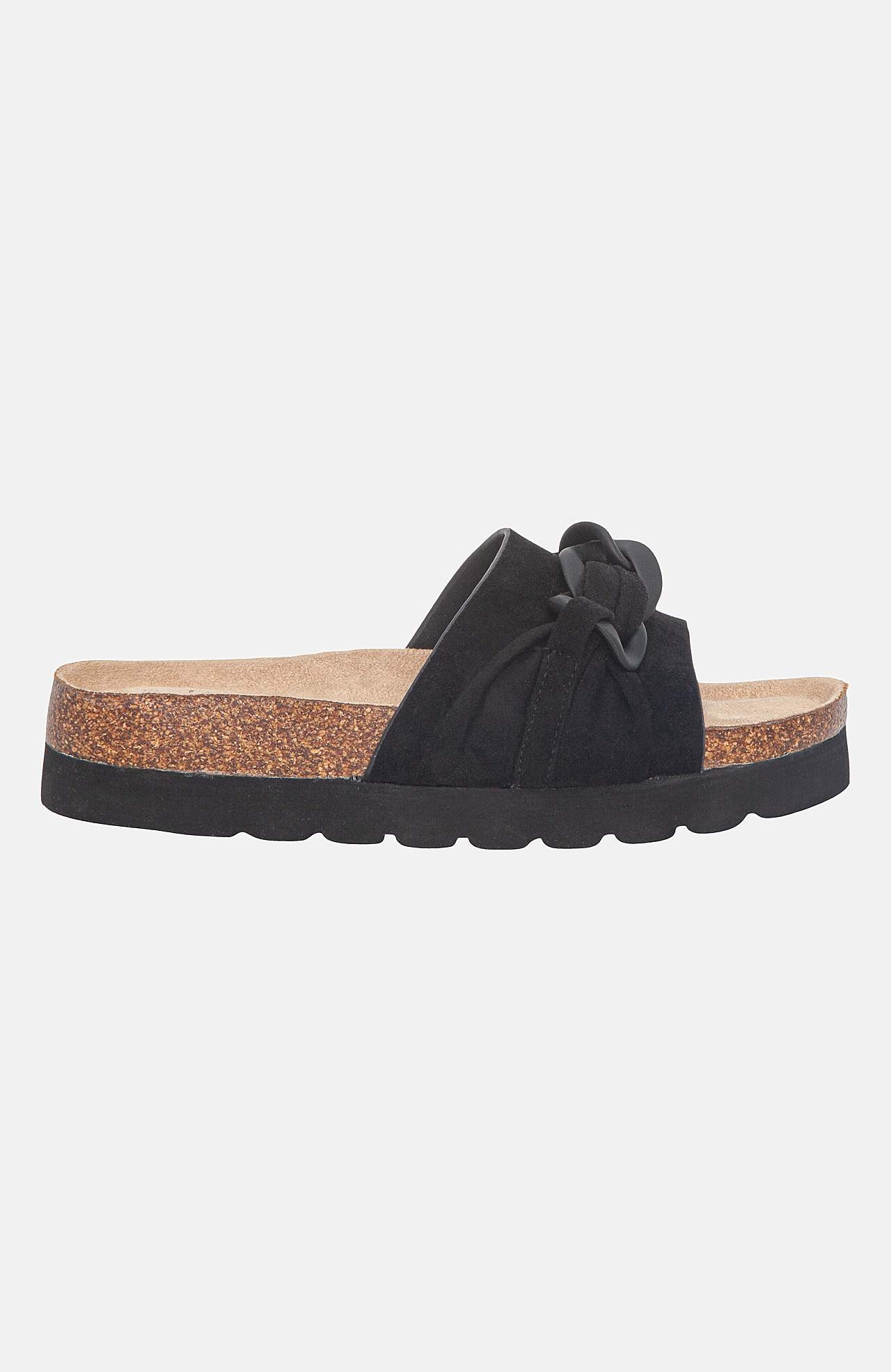 Sandal med dekorativ kjede