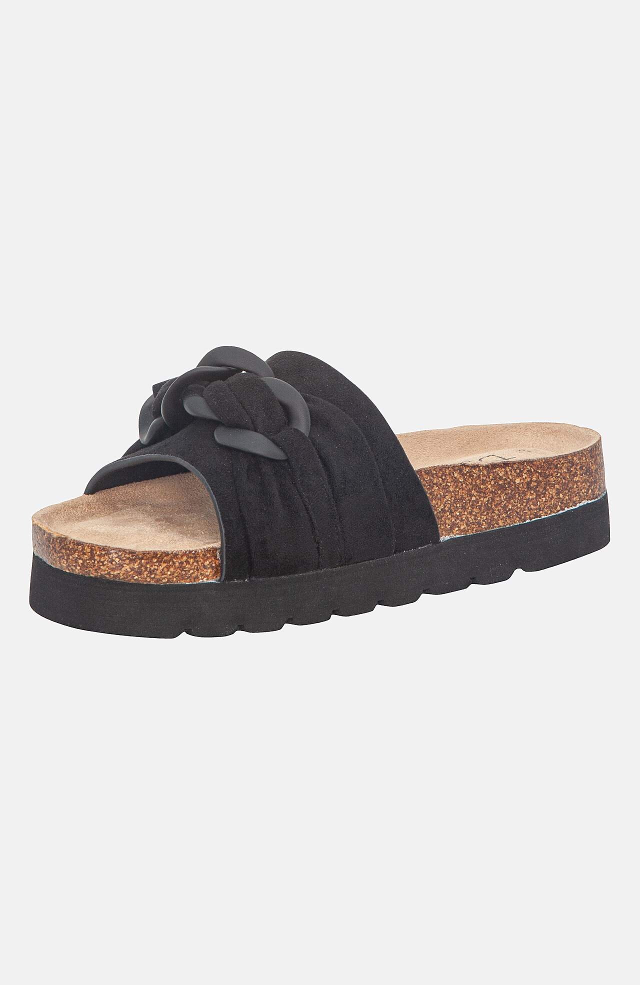 Sandal med dekorativ kjede