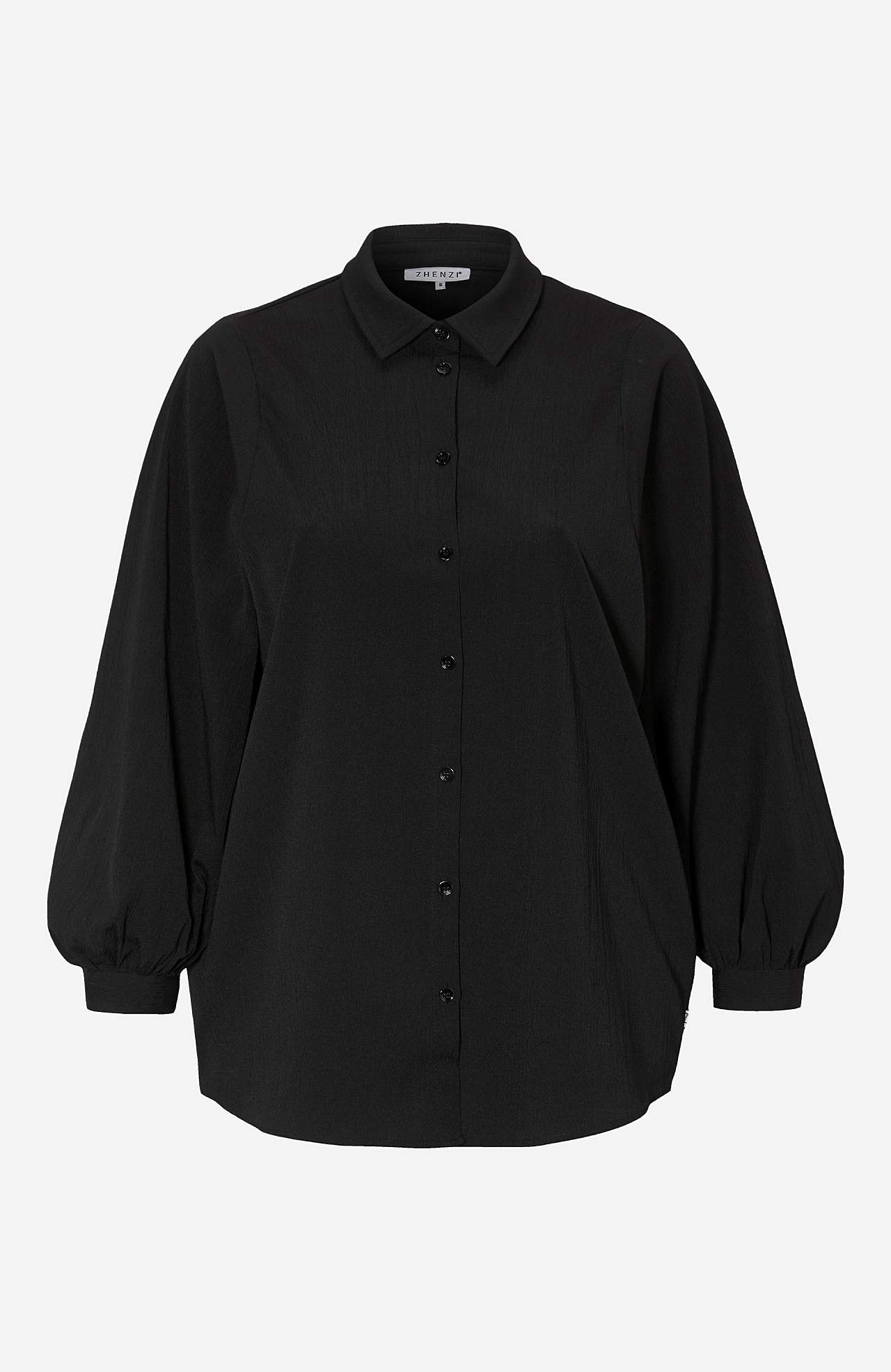Bluse med vide ermer