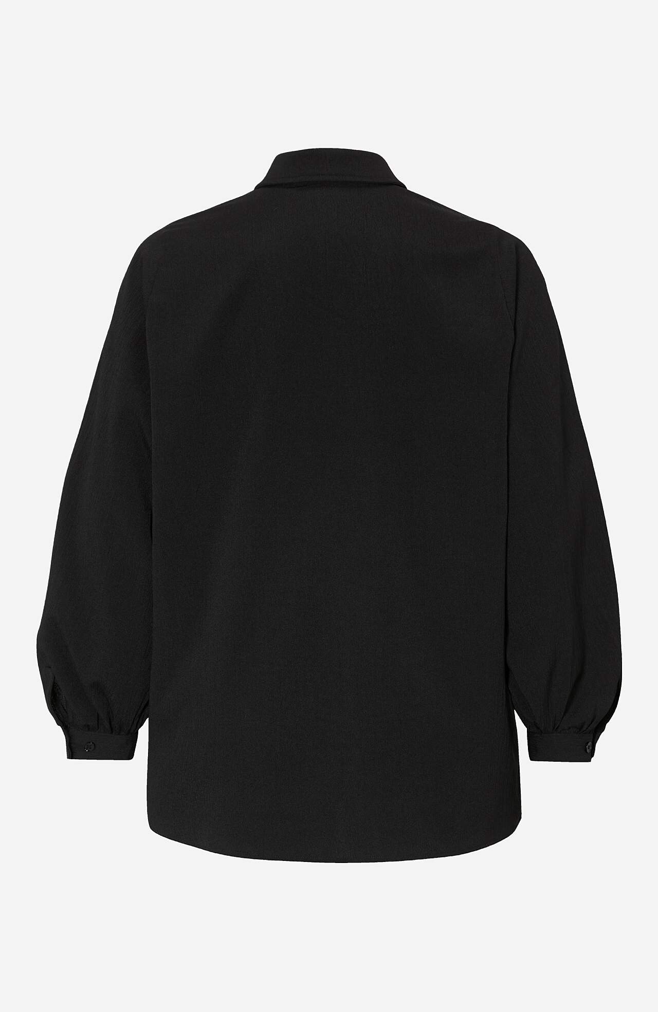 Bluse med vide ermer