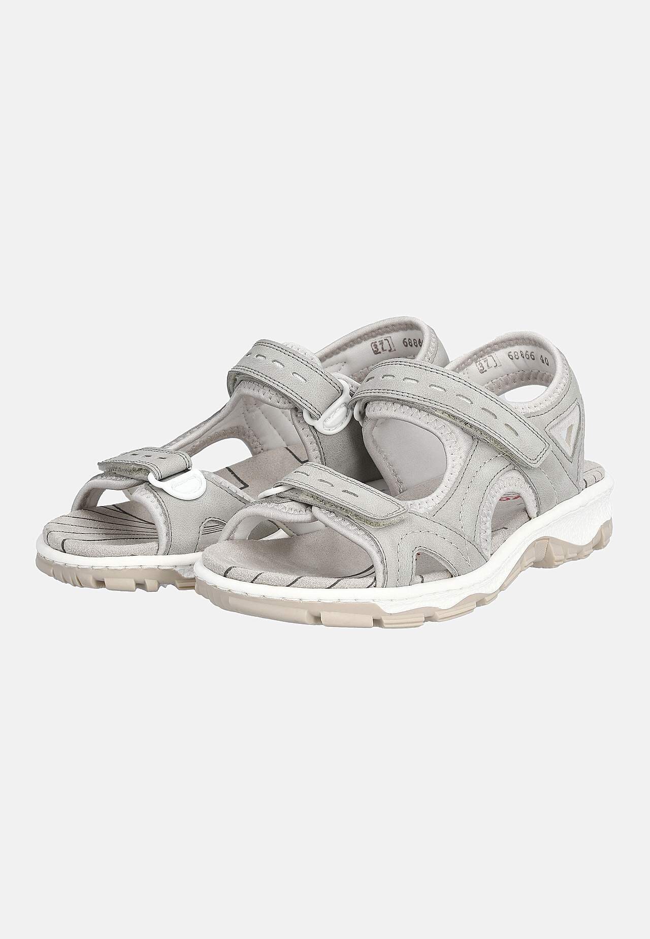 Komfortabel sandal med borrelåslukning