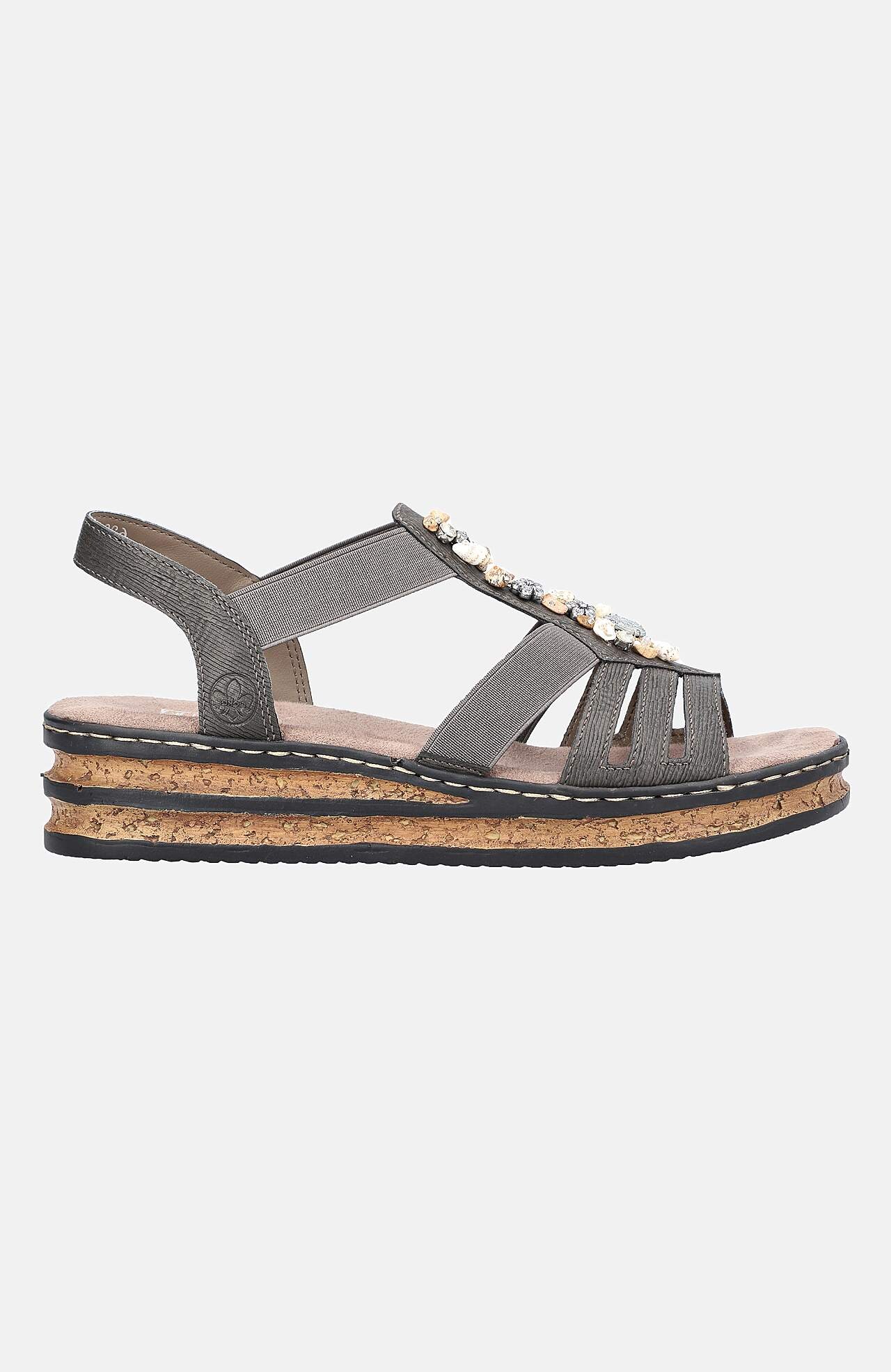 Sandaler med elastiske stropper