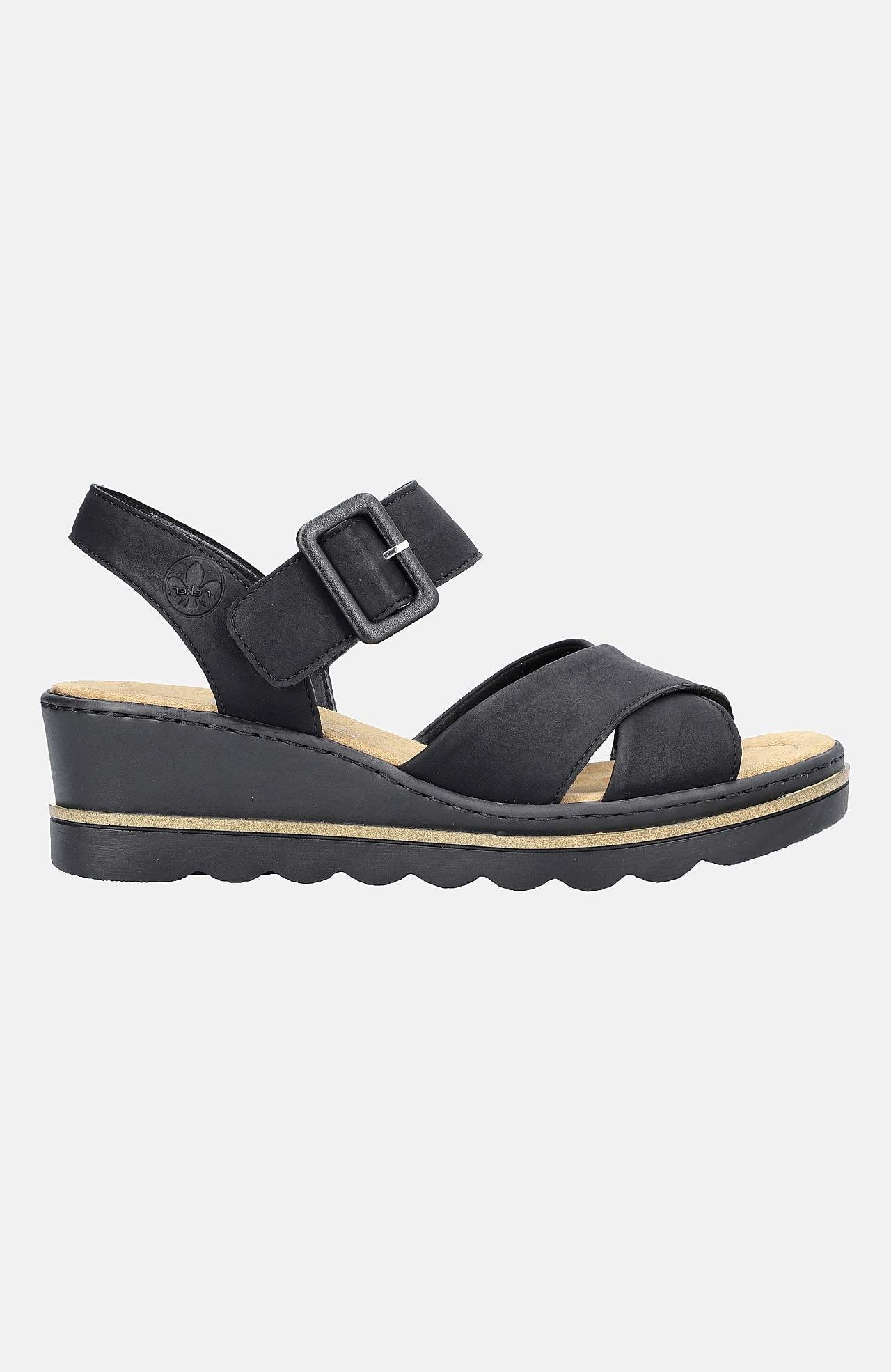 Sandaletter med kilehæl