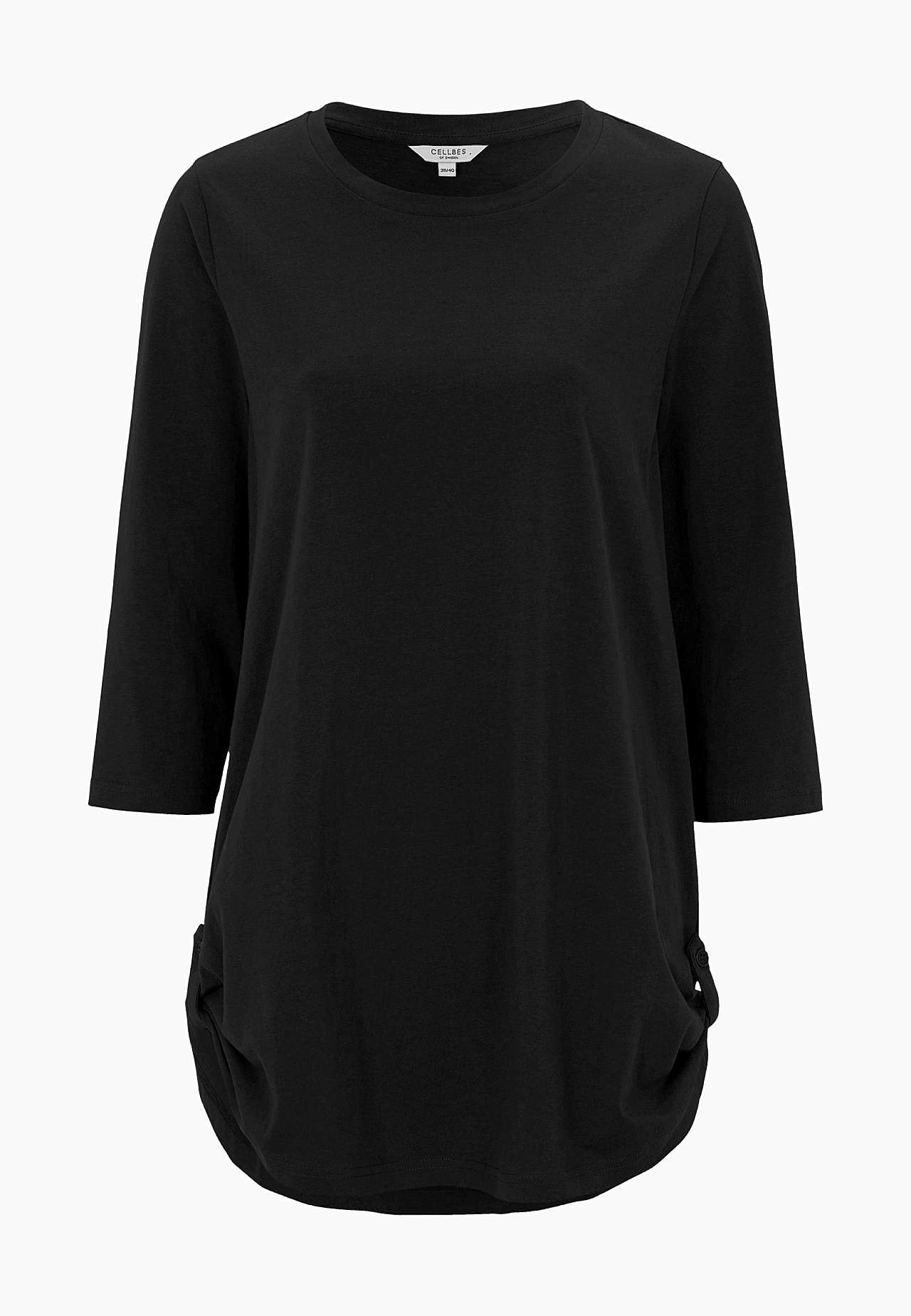 Jerseytunika med 3/4 erme 2-pack