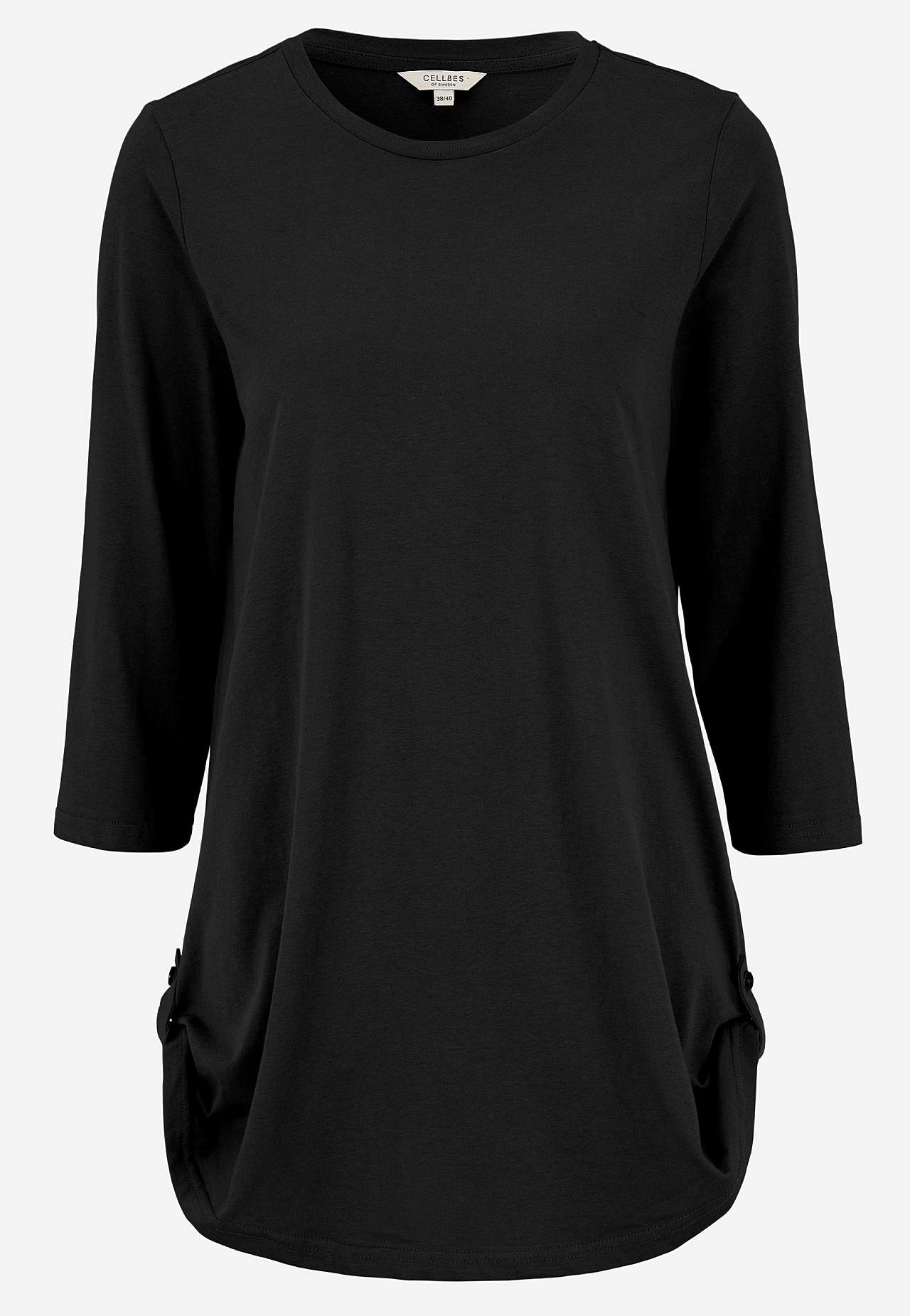 Jerseytunika med 3/4 erme 2-pack