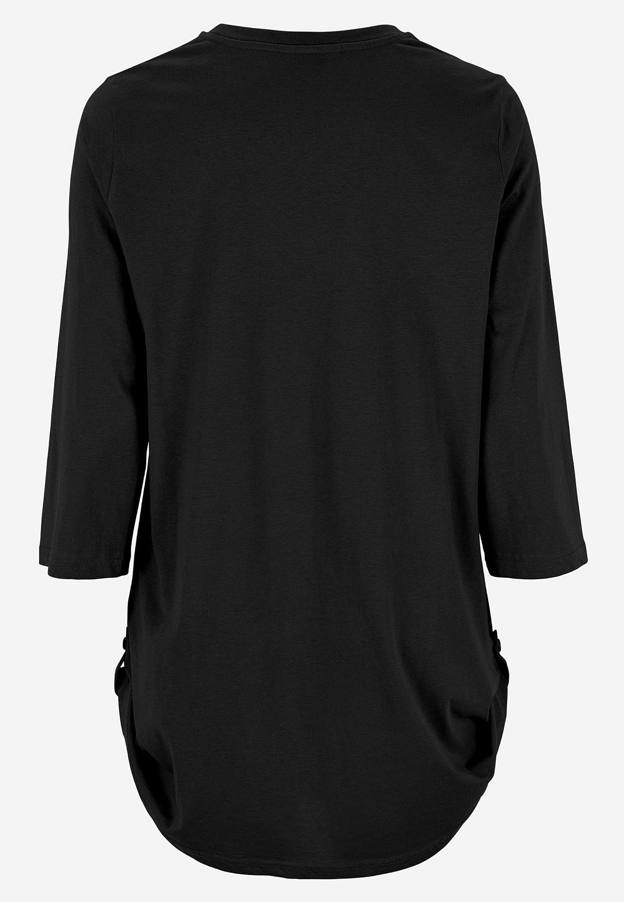 Jerseytunika med 3/4 erme 2-pack