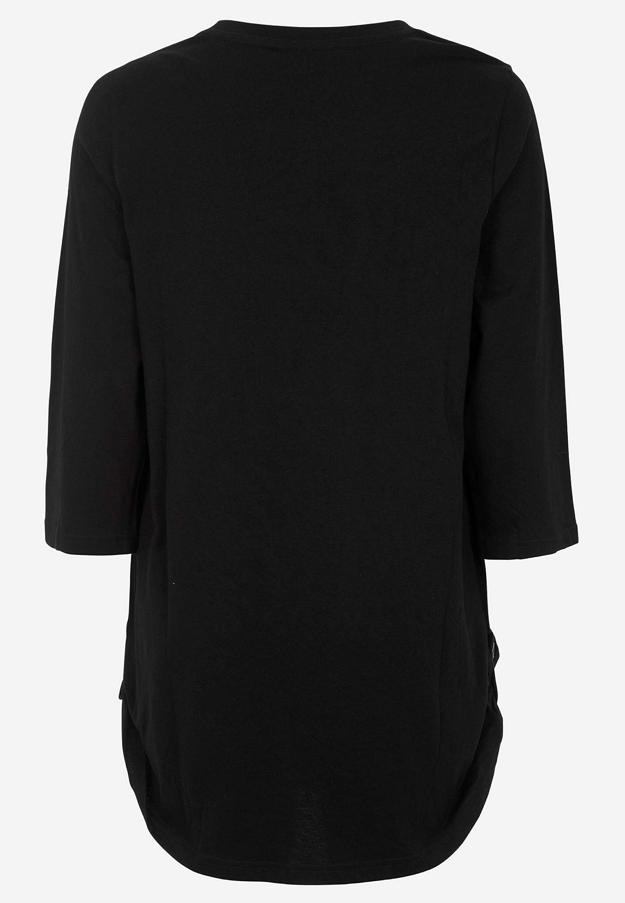 Jerseytunika med 3/4 erme 2-pack