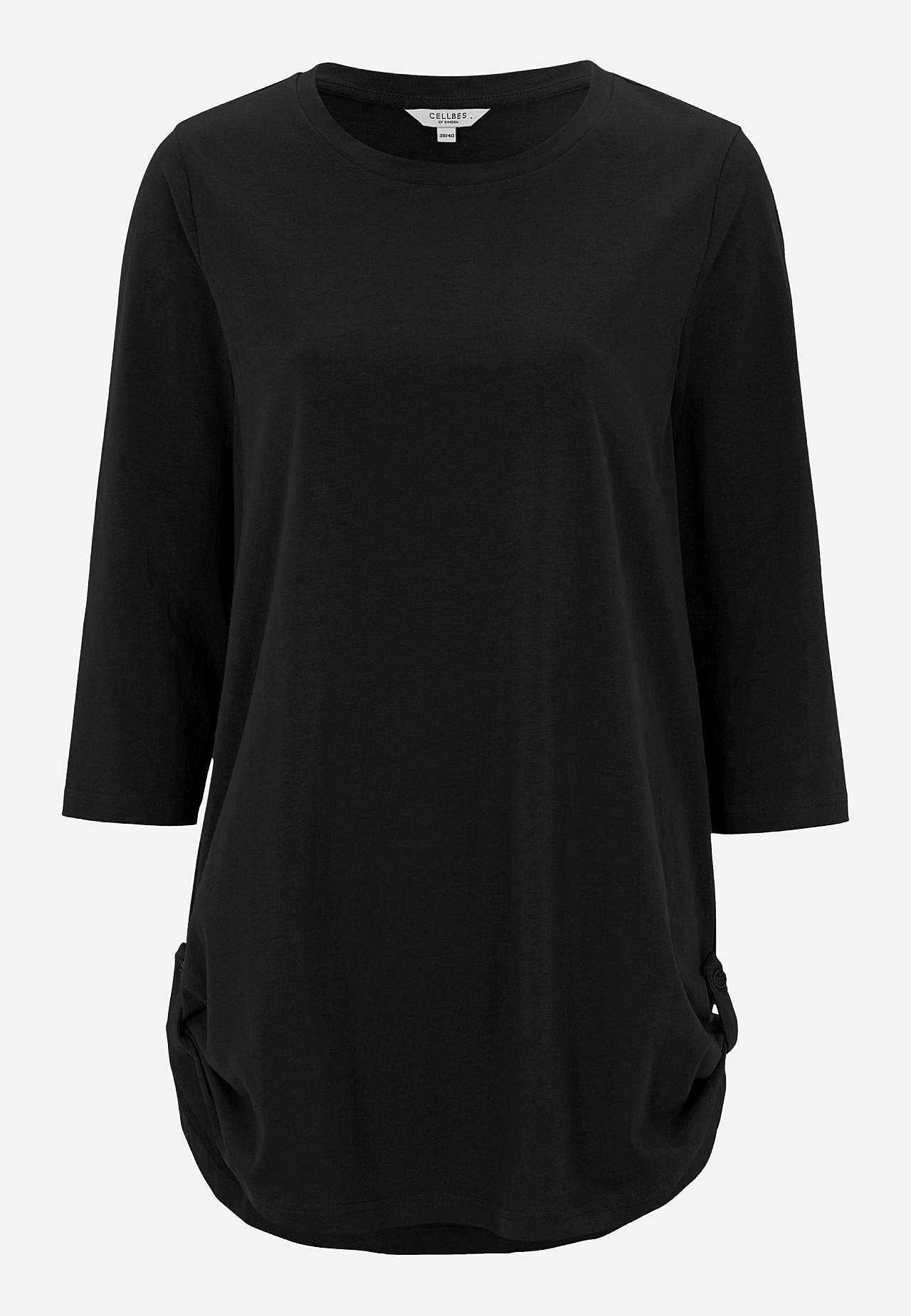 Jerseytunika med 3/4 erme 2-pack