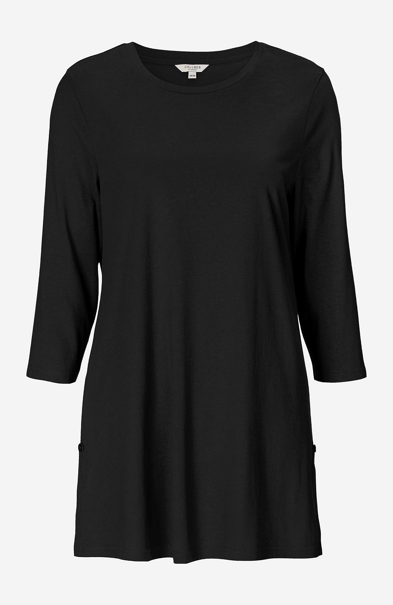 Jerseytunika med 3/4 erme 2-pack