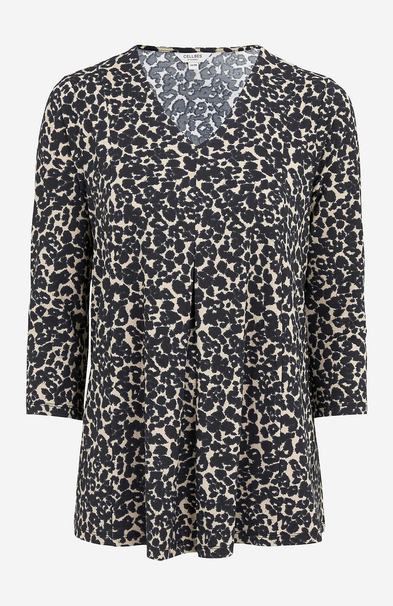 Mønstret jerseytunika
