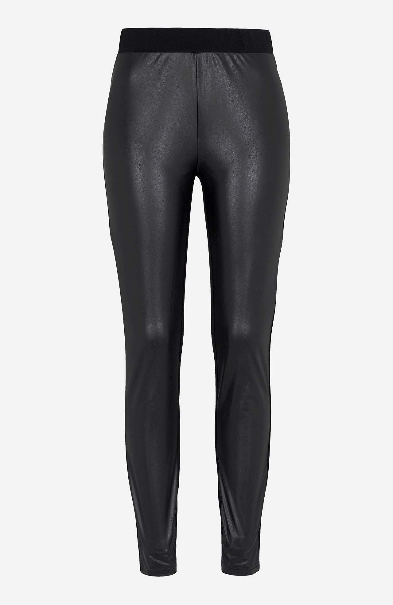 Leggings med belagt forside