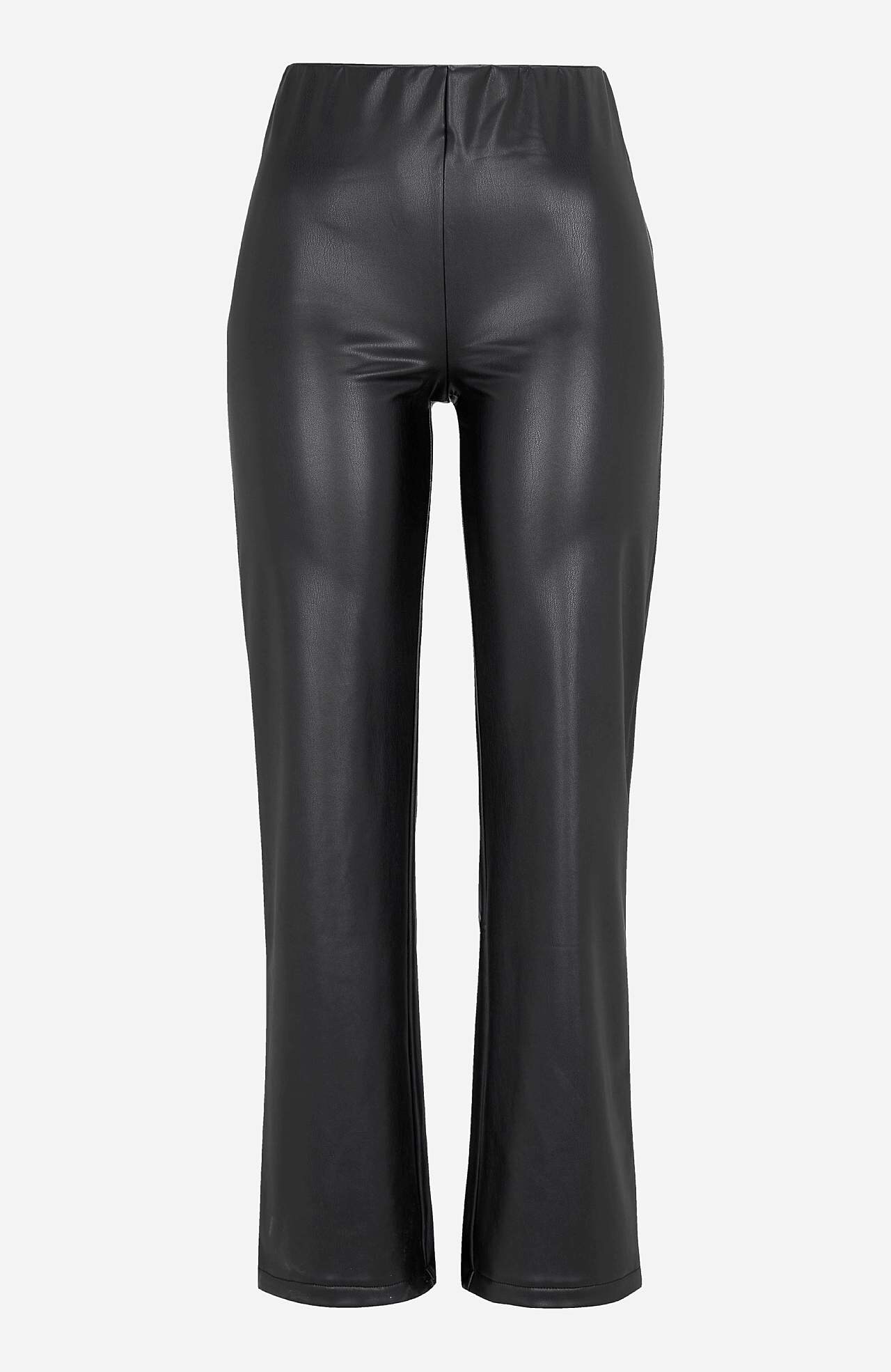 Belagte leggings med sleng