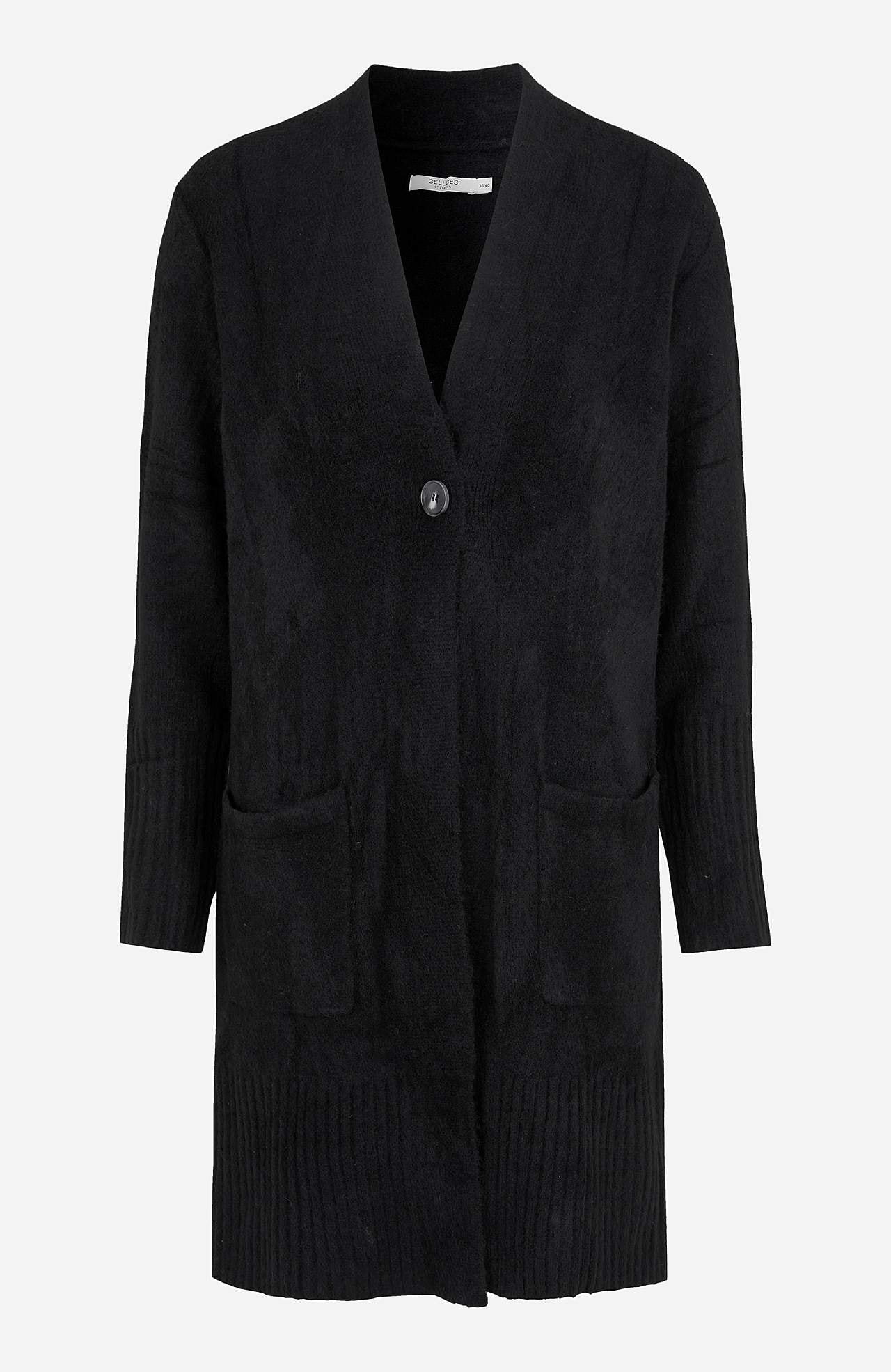 Myk, lang cardigan Harriet