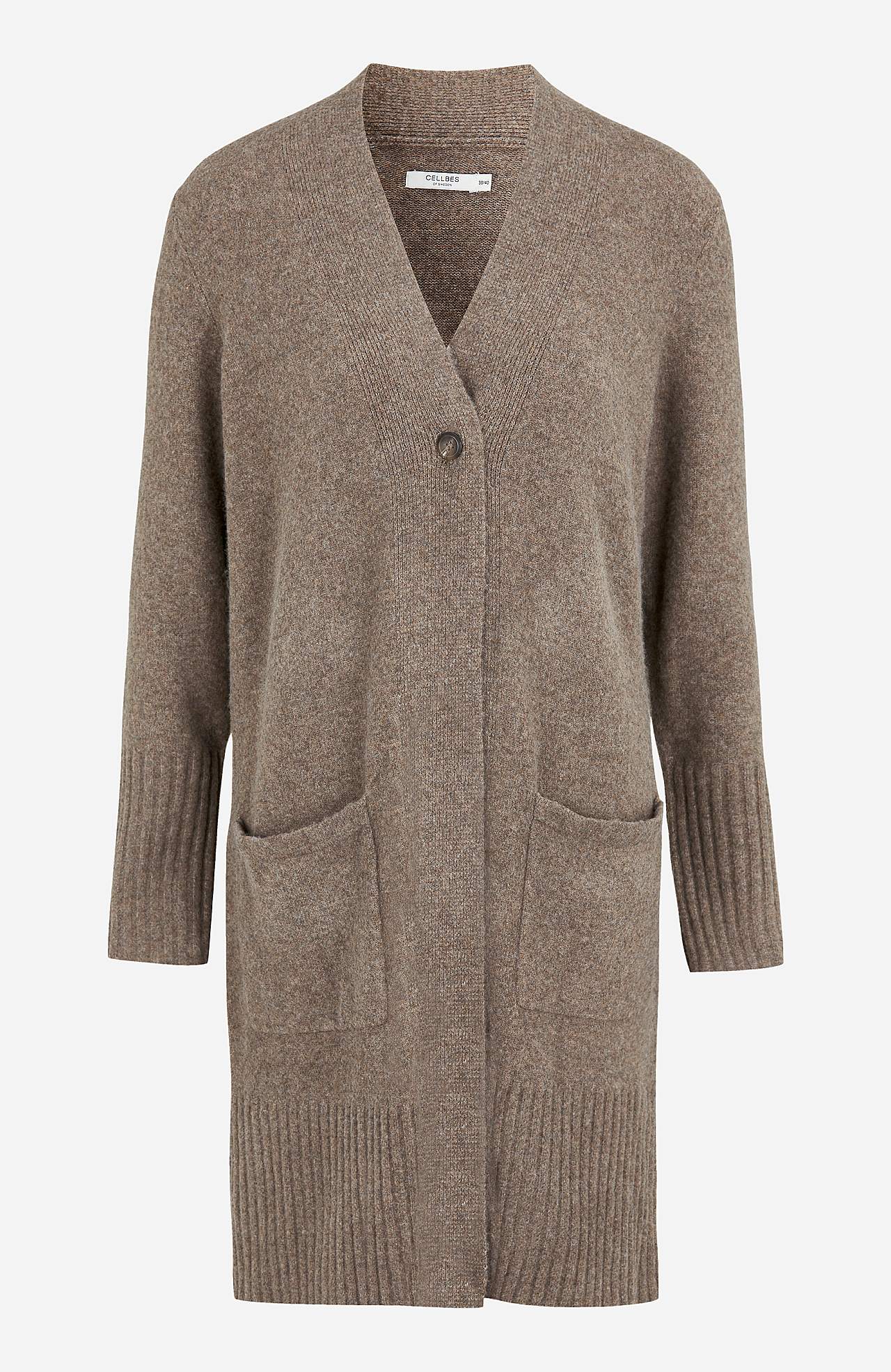 Myk, lang cardigan Harriet