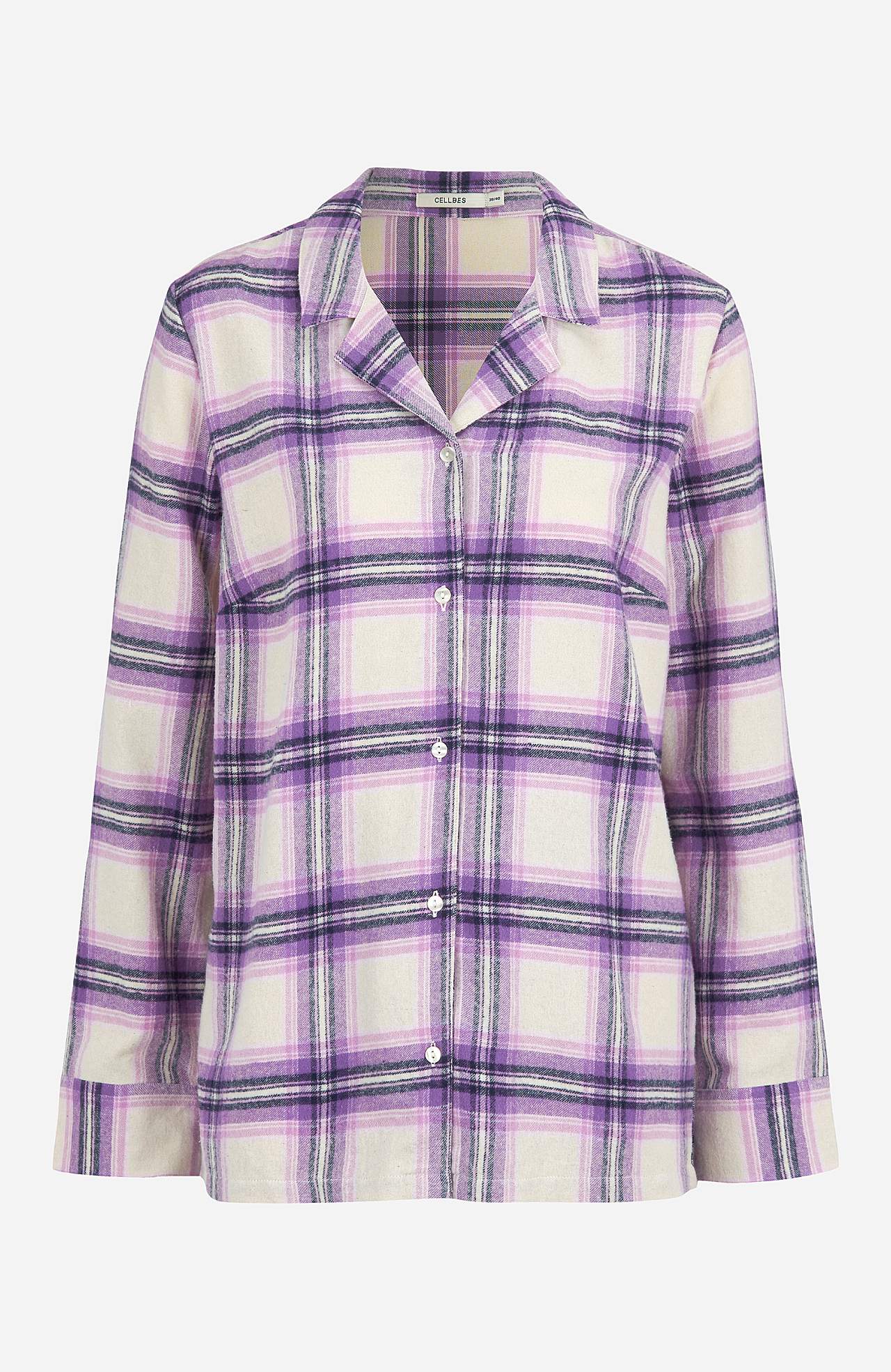 Rutete pyjamas i flanell