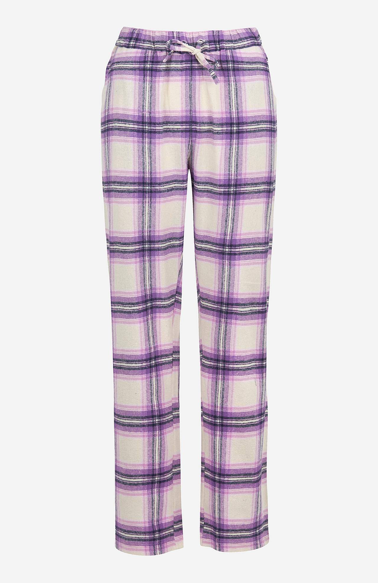 Rutete pyjamas i flanell