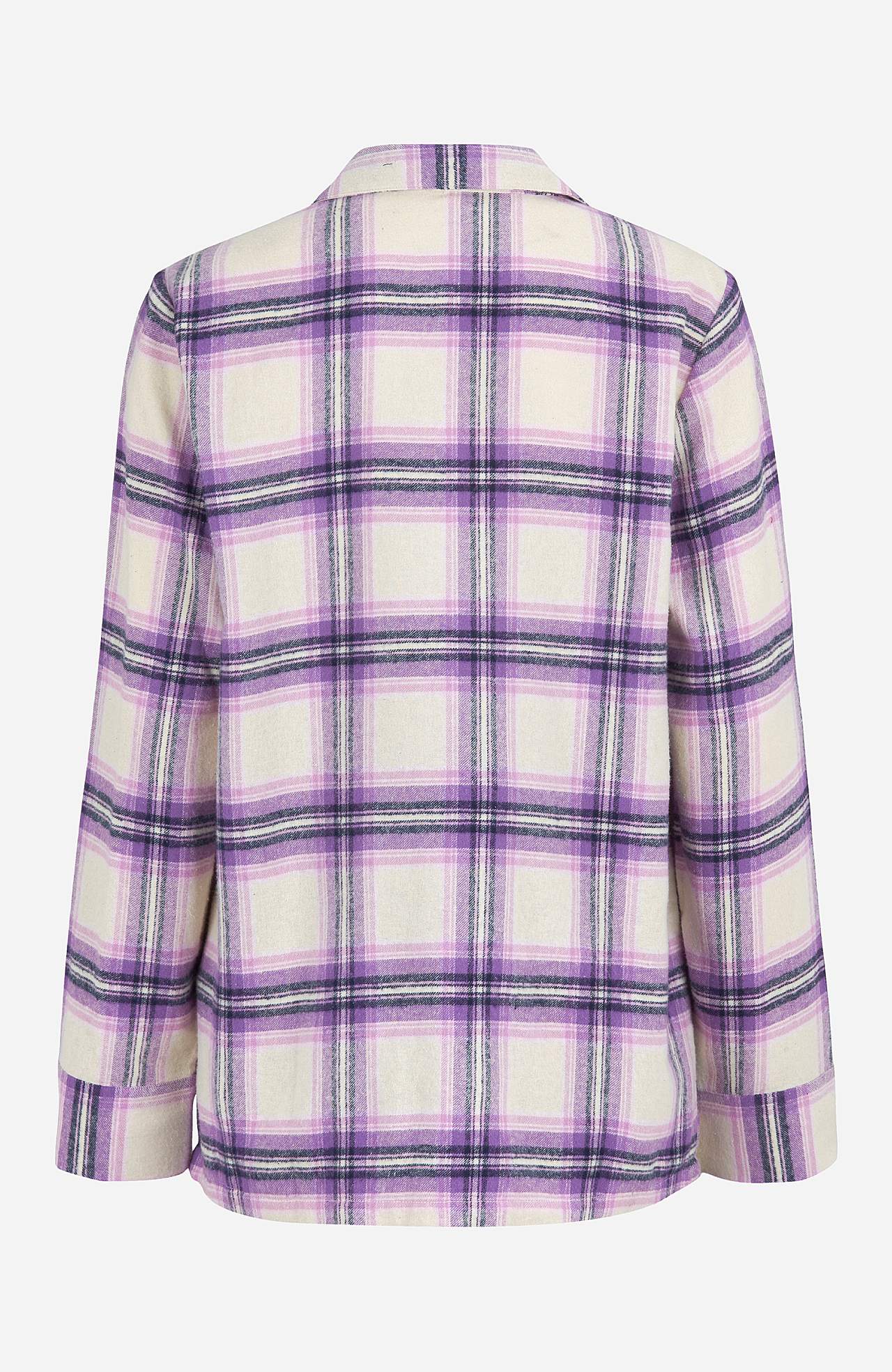 Rutete pyjamas i flanell